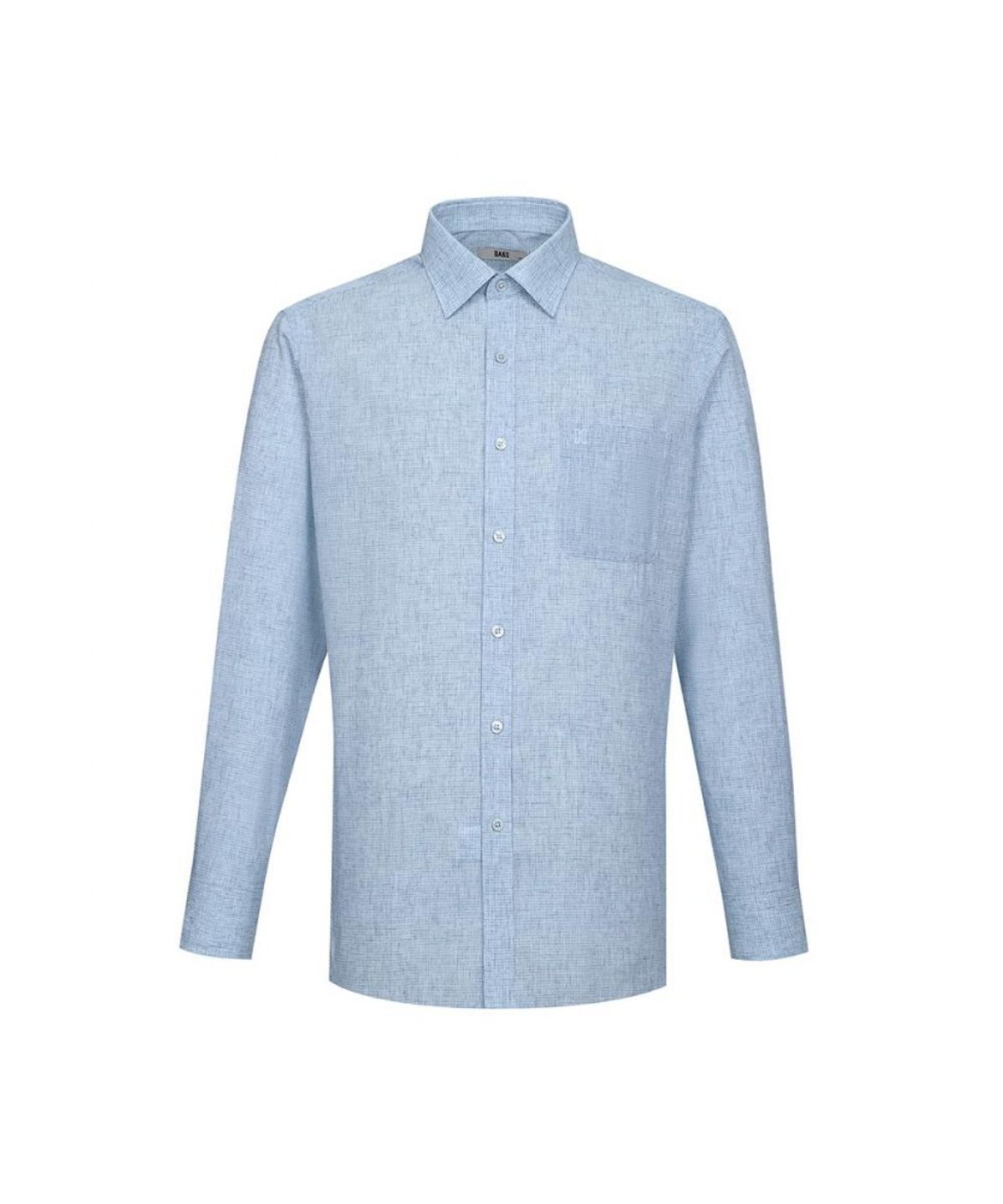닥스셔츠(DAKS SHIRTS) 린넨혼방 솔리드패턴 드레스셔츠_DLS3SHDL122B1