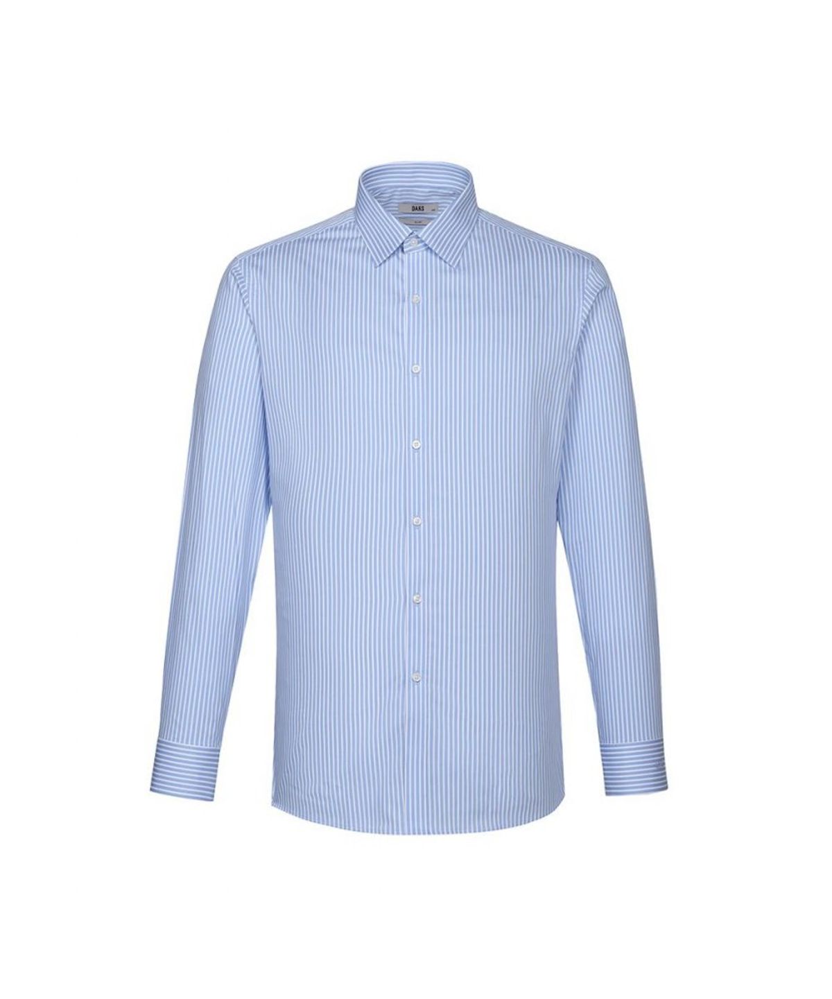 닥스셔츠(DAKS SHIRTS) 이지케어 면혼방 스트라이프 스트레치 슬림핏 드레스셔츠_DLP1SHDL320B1