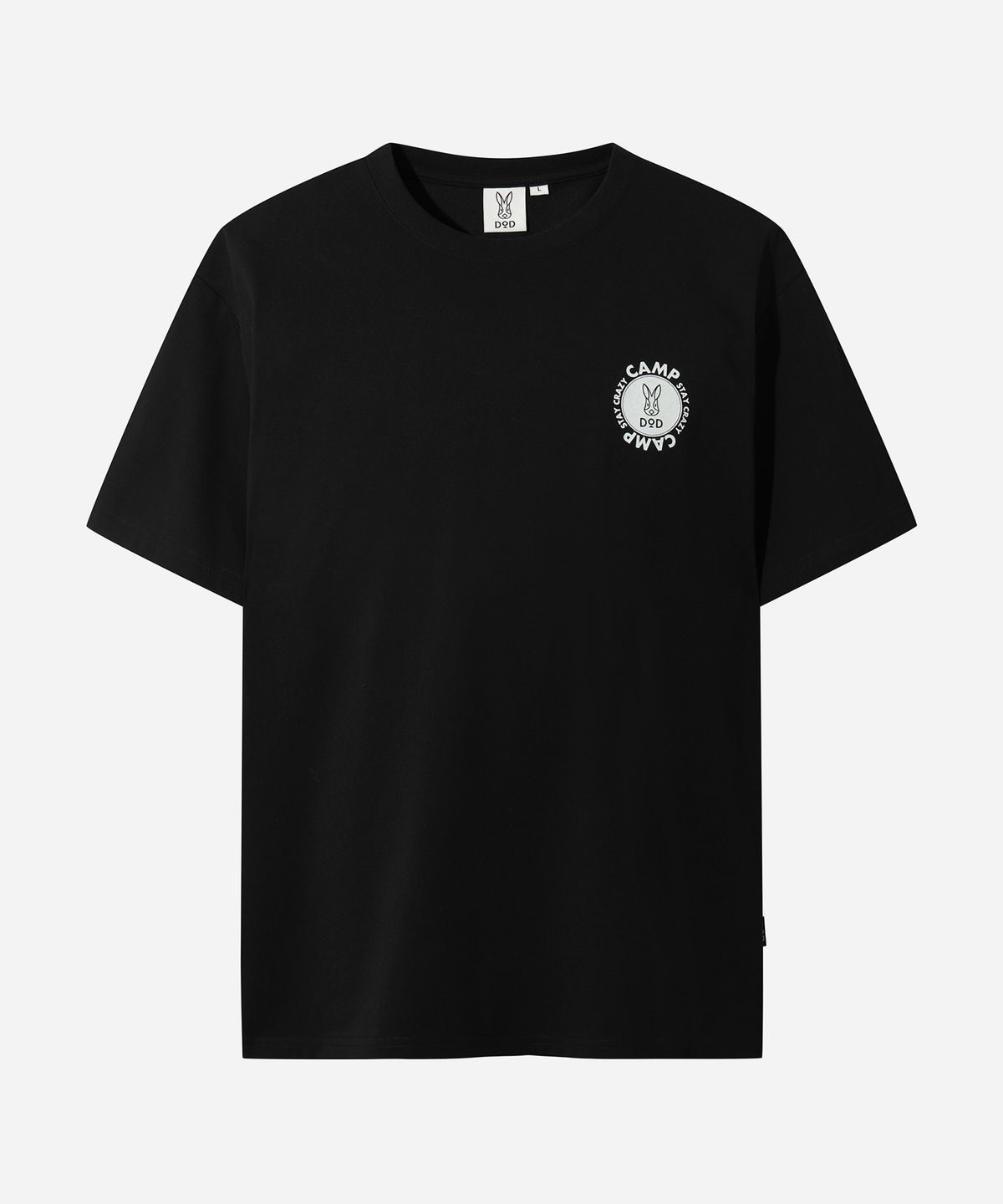 디오디(DOD) 캠프 반팔 티셔츠(BLACK)