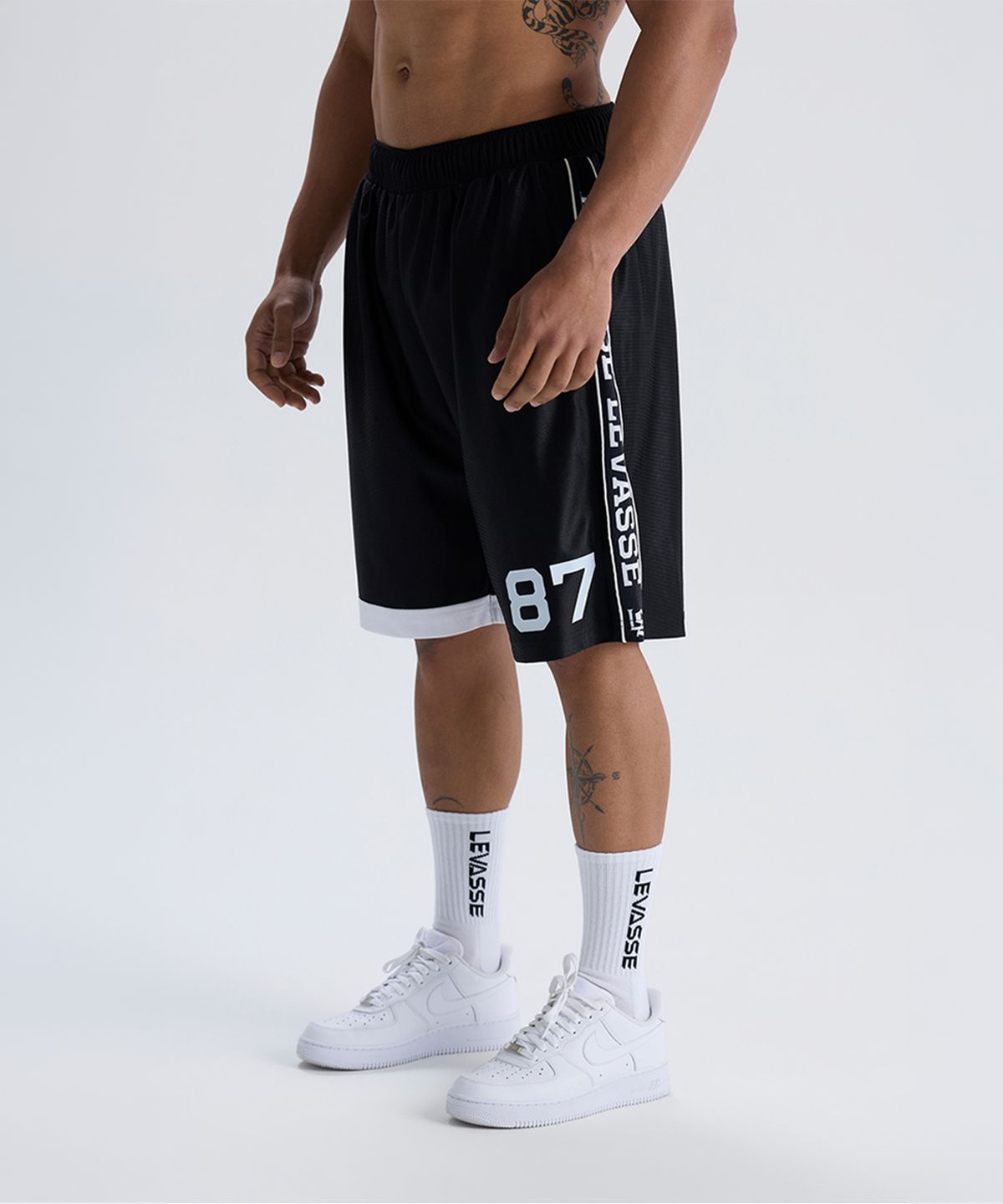 르바세(LEVASSE) Rugby Sideline Pants - Black