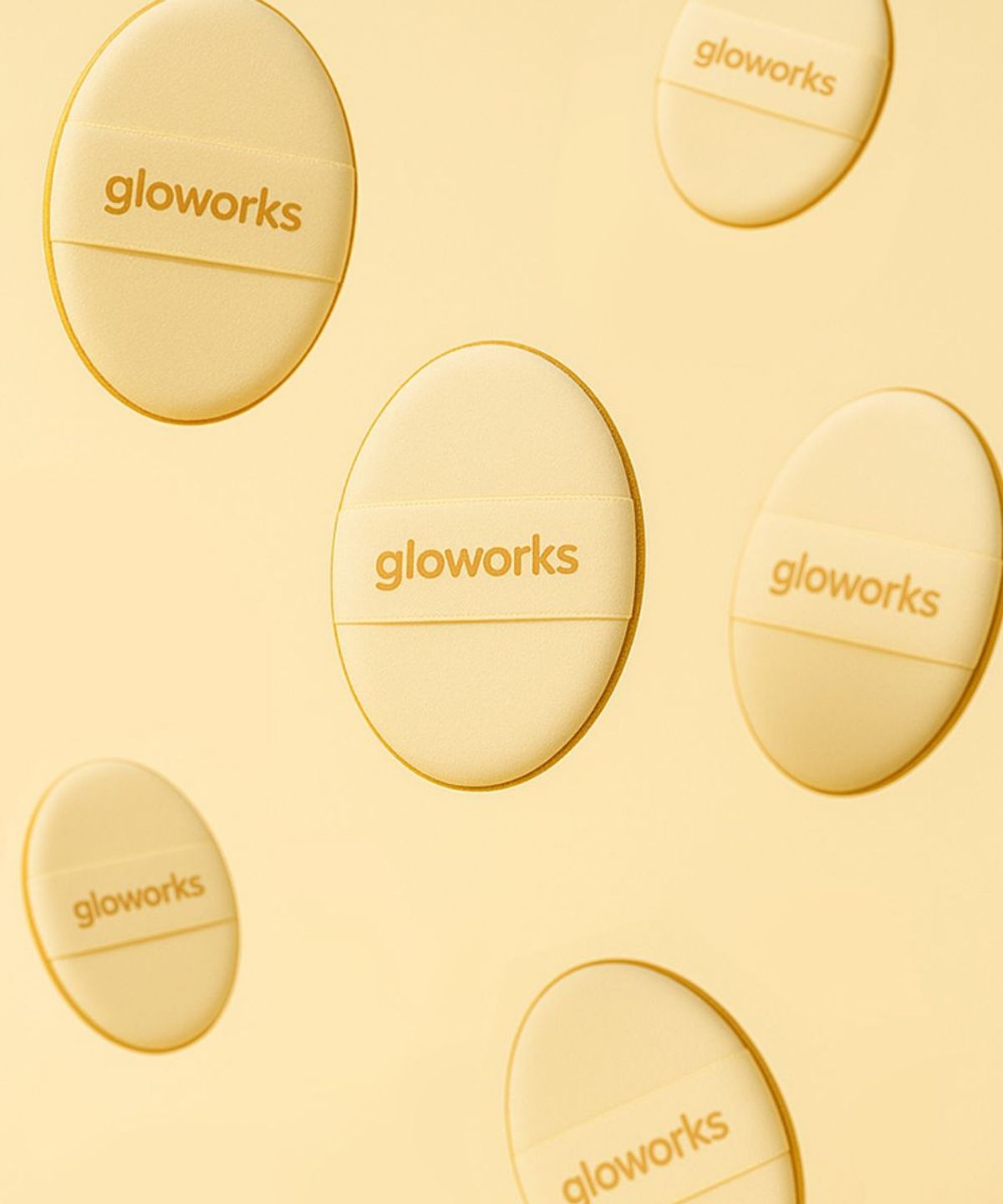 글로웍스(GLOWORKS) 아임 팔레트 퍼프 (핑거퍼프6P) x 2세트