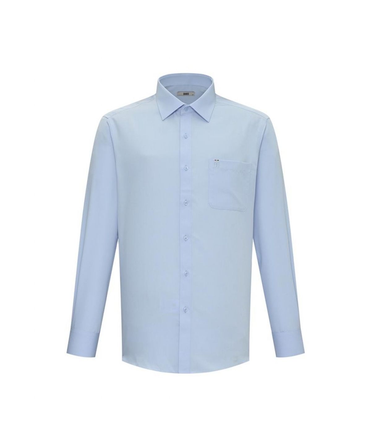 닥스셔츠(DAKS SHIRTS) 노케어 도비조직 긴팔셔츠 레귤러핏 블루_DLA1SHDL110B1