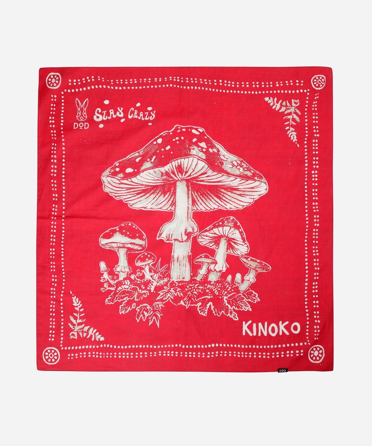 디오디(DOD) 우드 키노코 스카프(RED)