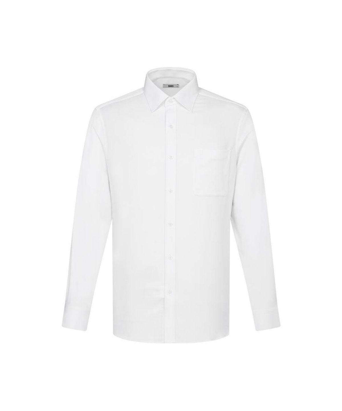 닥스셔츠(DAKS SHIRTS) 노케어 도비 자가드 긴팔셔츠 레귤러핏 화이트_DLA1SHDL113A1