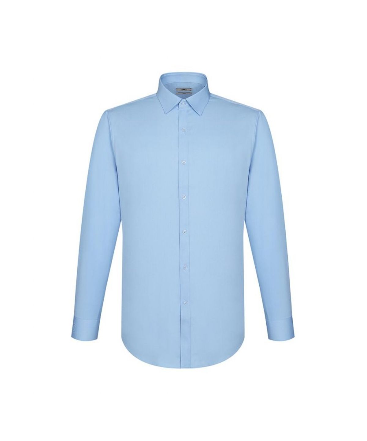 닥스셔츠(DAKS SHIRTS) 노케어 솔리드 긴팔셔츠 슬림핏 블루_DLA3SHDL301B1