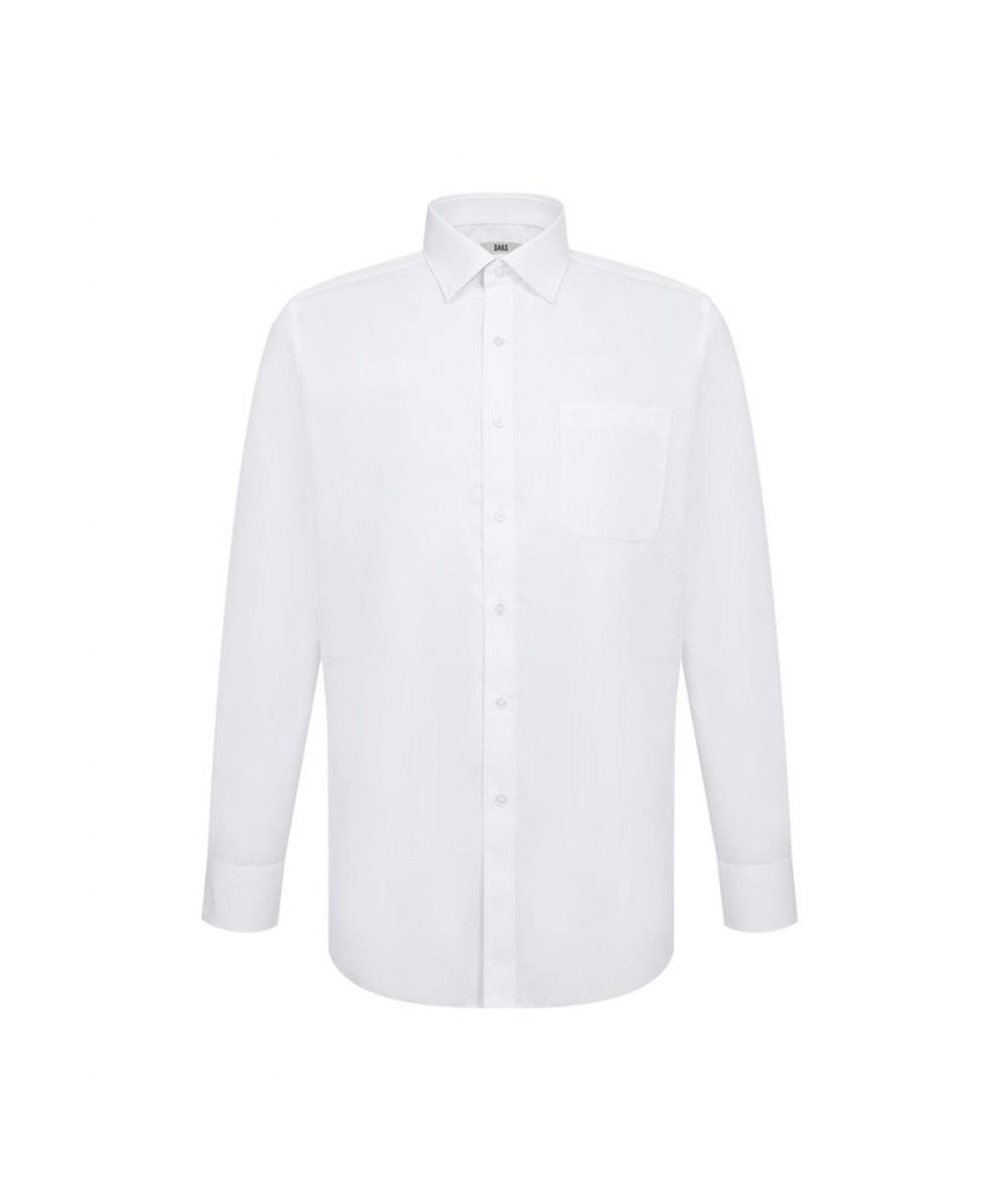 닥스셔츠(DAKS SHIRTS) 면혼방 드레스셔츠 레귤러핏 화이트_DLP2SHDL111A1