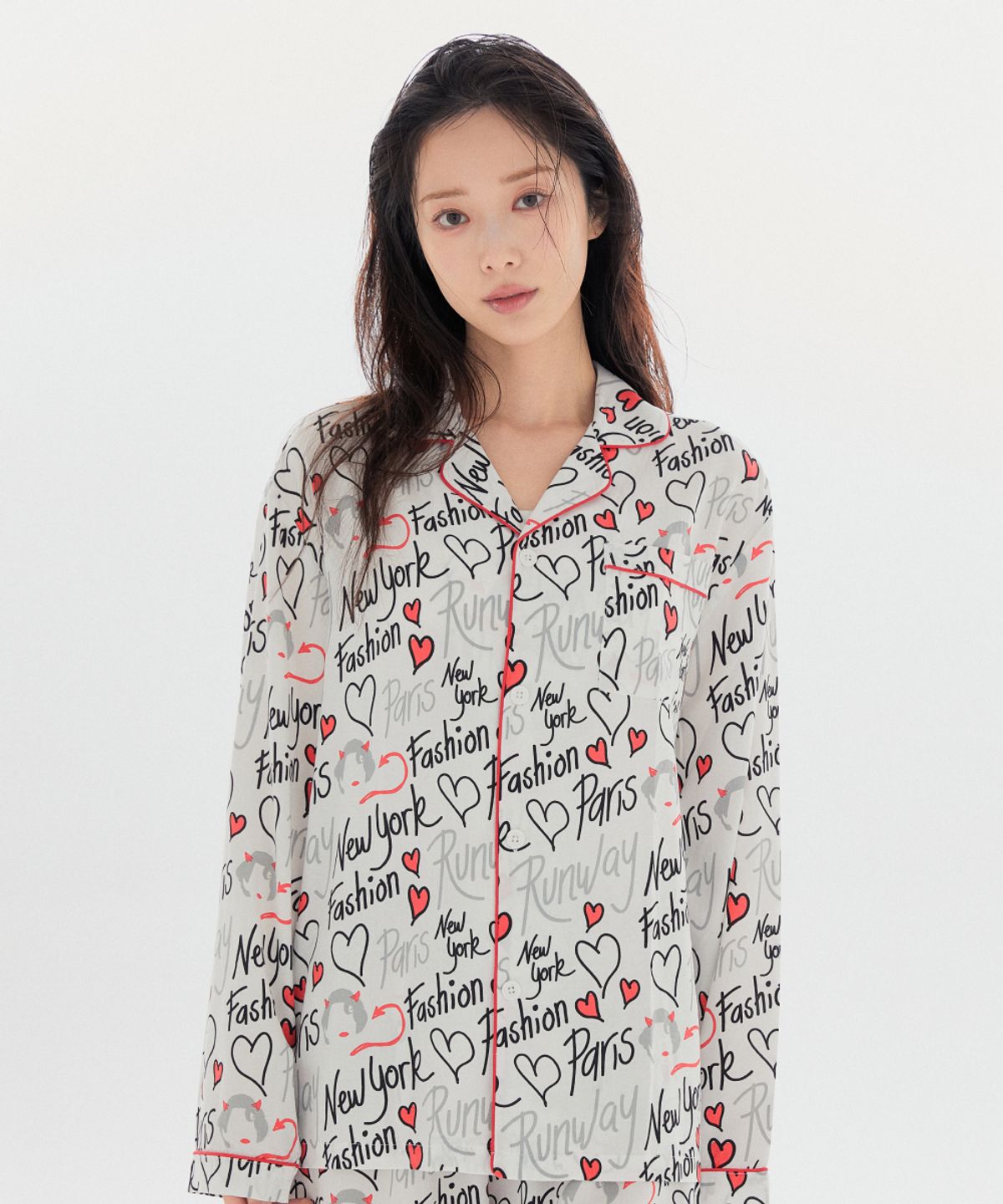 스파오(SPAO) [악마는 프라다를 입는다] 파자마(WHITE)_SPPPG25U19