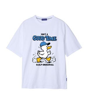 OHPxHARMONIA 굿타임 세미오버 반팔티