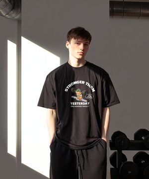 OHPxHARMONIA 햄스쿼트 세미오버 반팔티