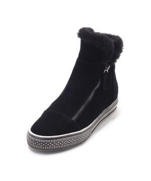 윈터 스웨이드 퍼 집업 스니커즈 K56W608