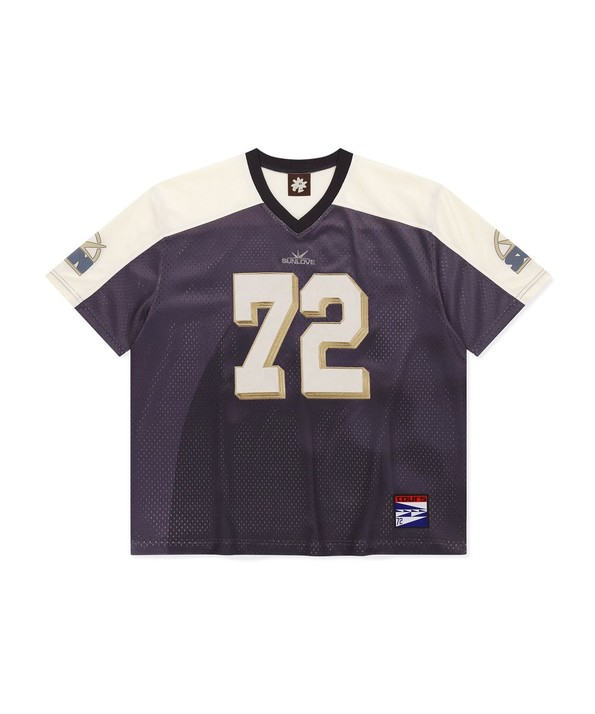 썬러브투어(SUNLOVETOUR) Sun Sport Mesh Tee Purple