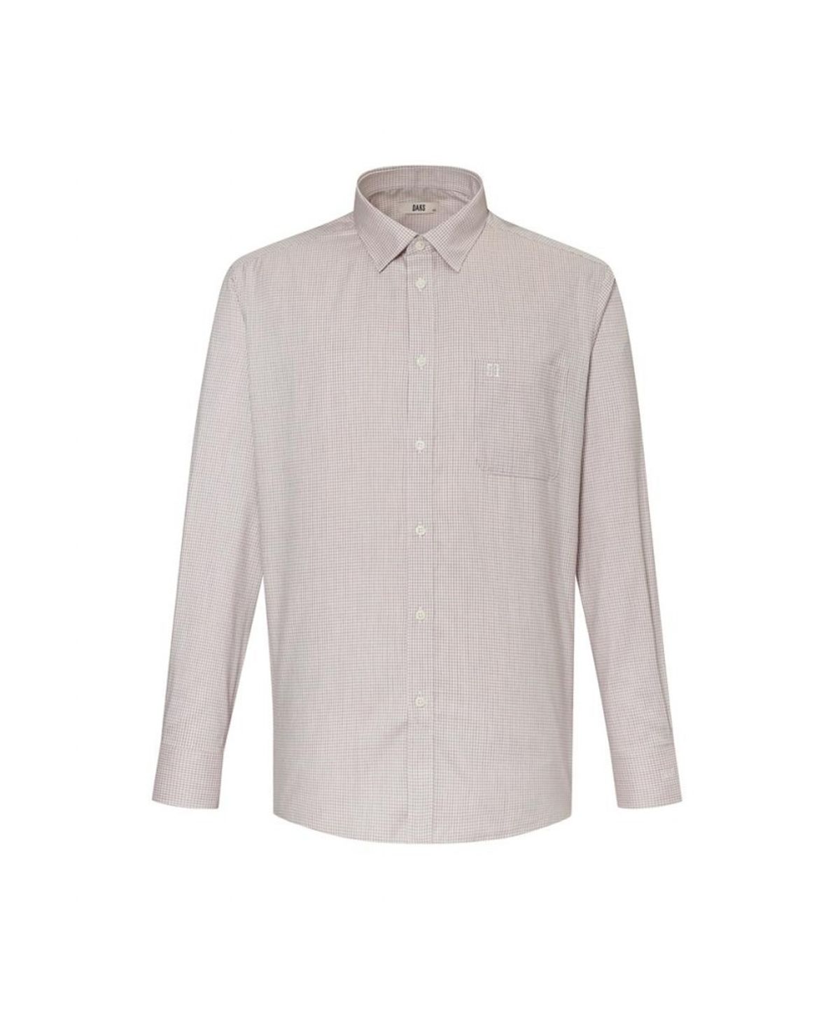 닥스셔츠(DAKS SHIRTS) 이지케어 면혼방 스몰 체크 드레스셔츠 레귤러핏_DLA1SHDL120R1
