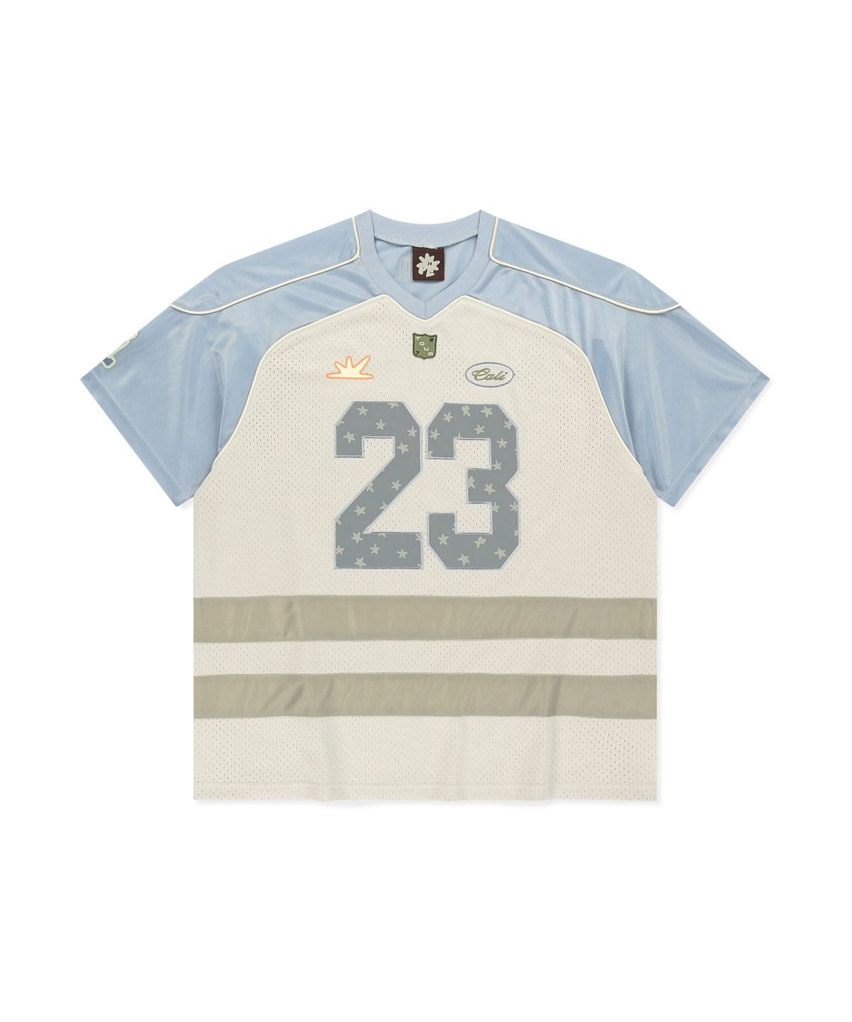 썬러브투어(SUNLOVETOUR) 23 Star Mesh Tee Beige