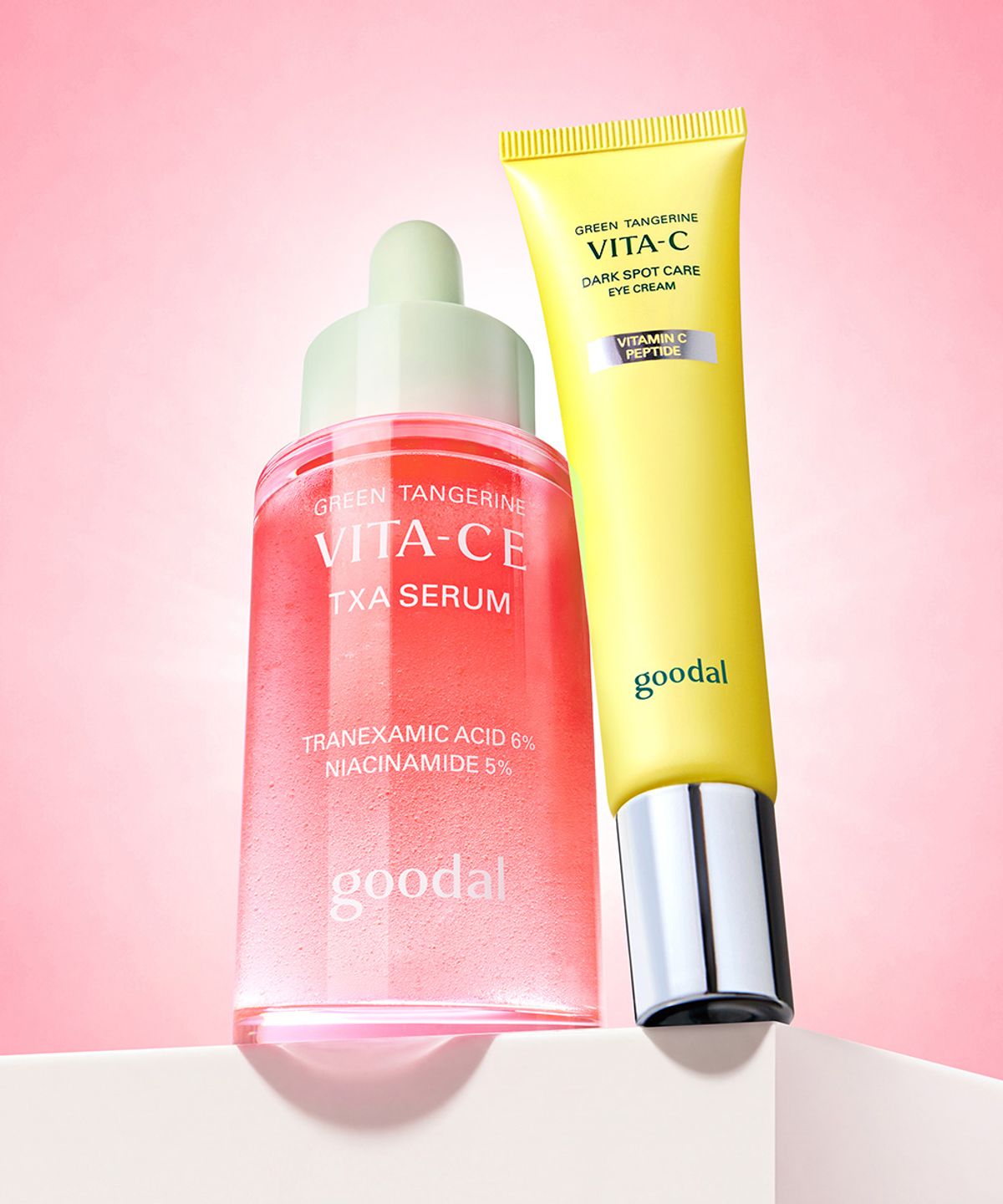 구달(GOODAL) [SET] 청귤 비타C E TXA 세럼 + 비타C 잡티케어 아이크림(25AD) [증정] 레드수딩세럼10ml