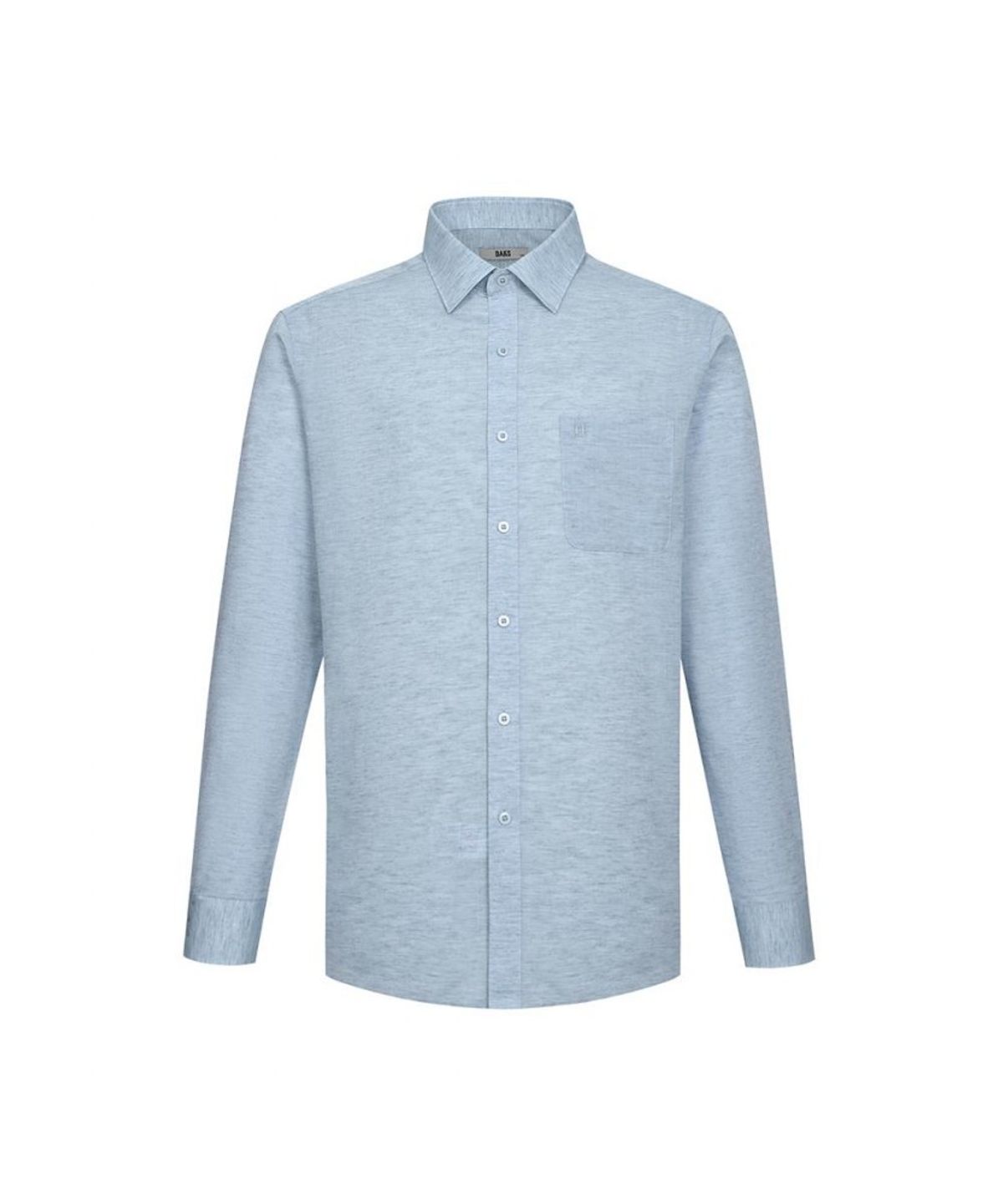 닥스셔츠(DAKS SHIRTS) 린넨혼방 드레스셔츠 레귤러핏 그린_DLS2SHDL101E1
