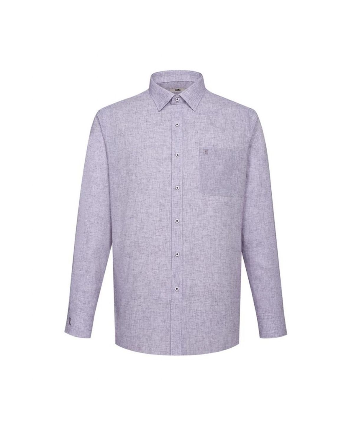 닥스셔츠(DAKS SHIRTS) 린넨혼방 드레스셔츠 레귤러핏 레드_DLS2SHDL121R1
