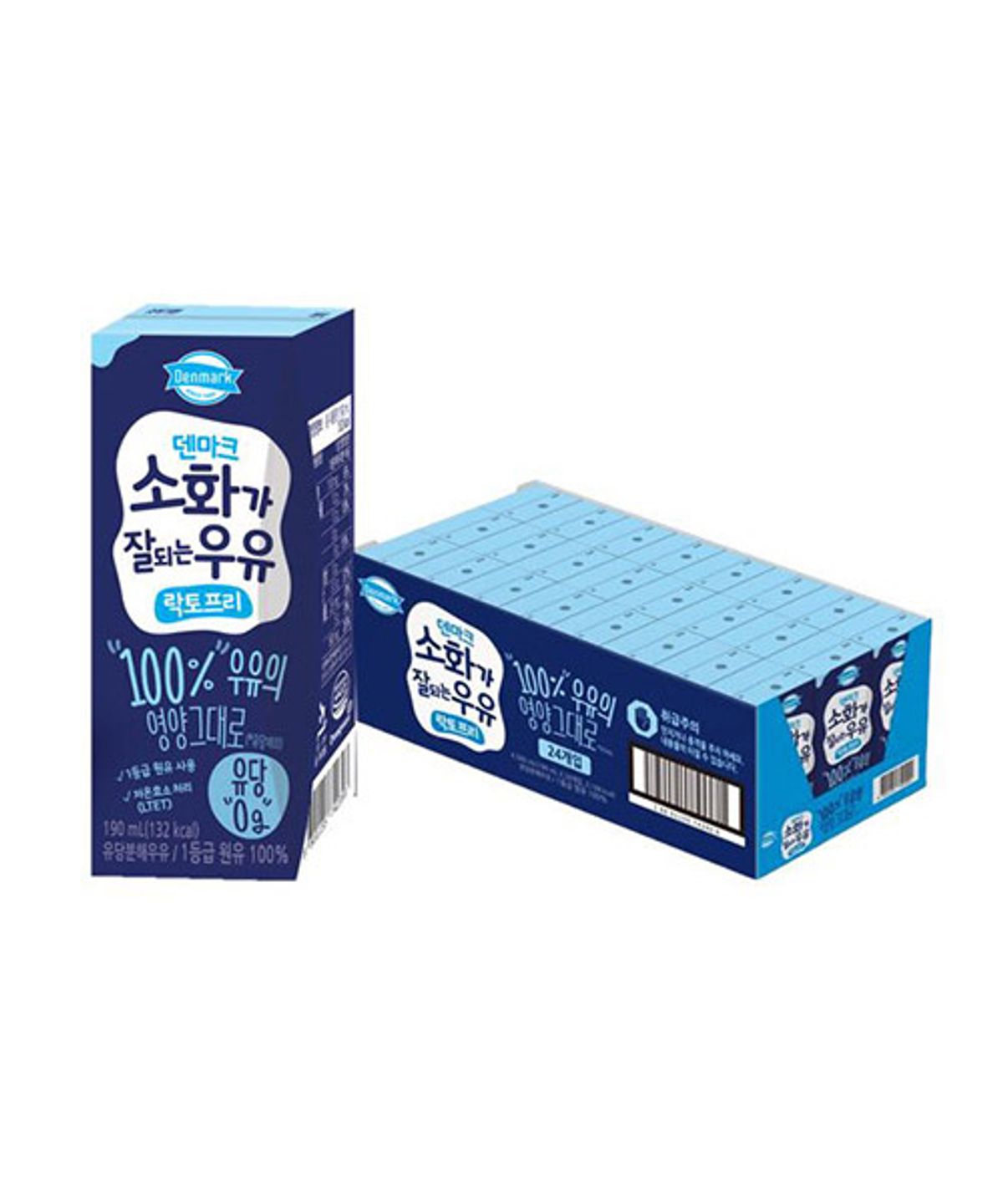 덴마크(DONGWONFNB) 덴마크 소화가 잘되는 우유 190mL (24입)