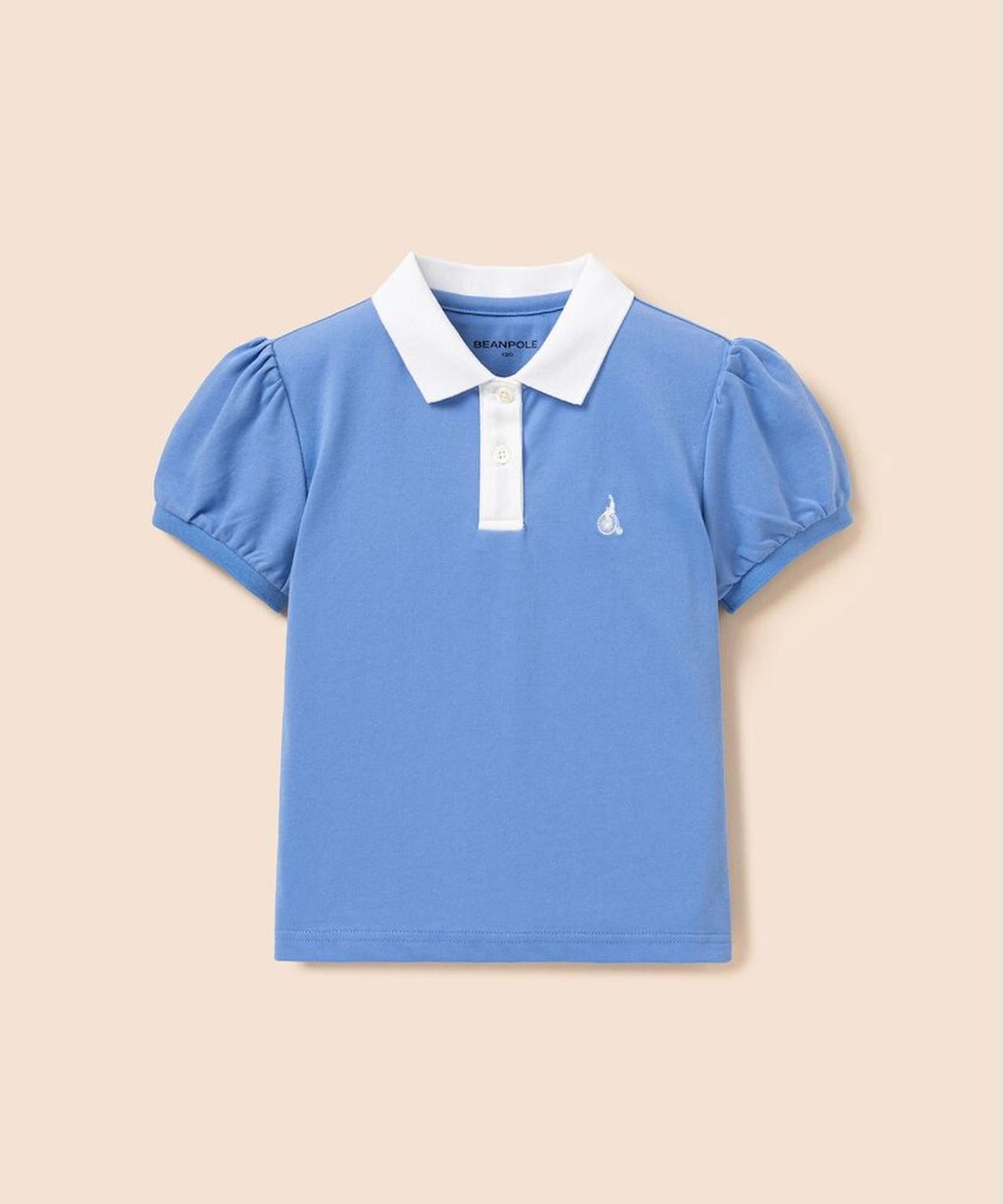빈폴 키즈(BEANPOLE KIDS) 여아 산들 피케 티셔츠  스카이 블루 (BI6442G01Q)