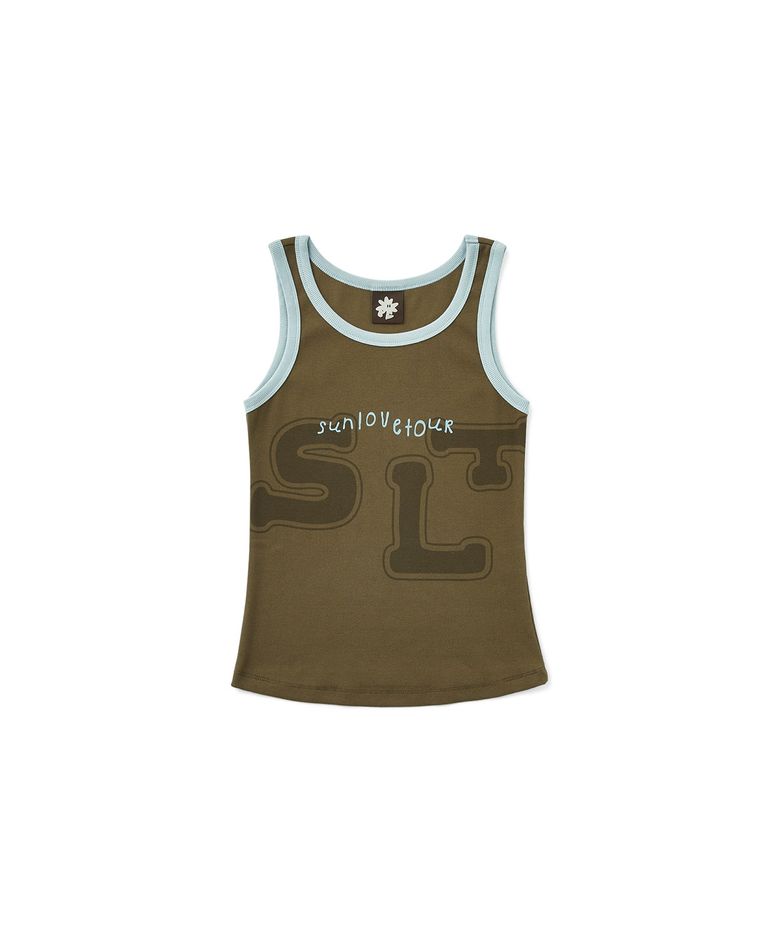 W SLT Tank Top Olive