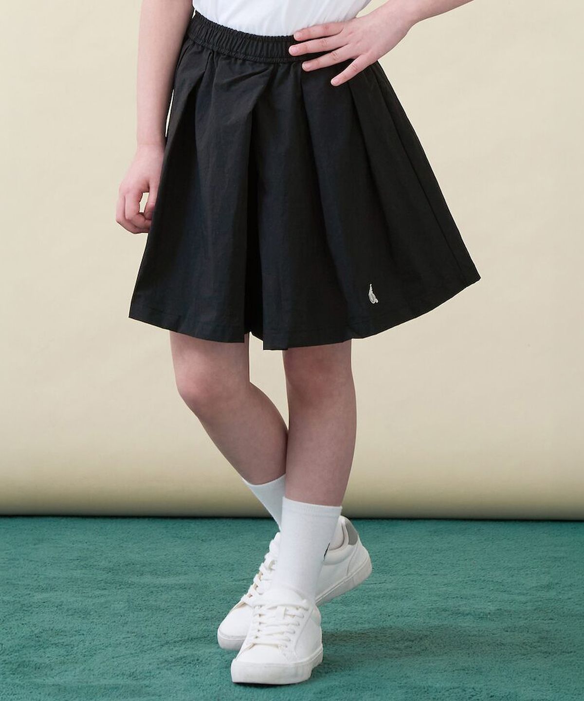 빈폴 키즈(BEANPOLE KIDS) 여아 스커트형 화섬 반바지  블랙 (BI6325G035)