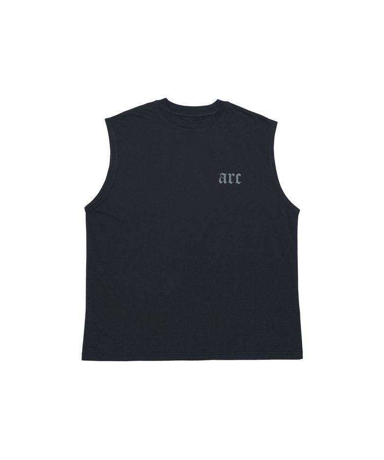 ARC 로고 슬리브리스 01 빈티지 블랙