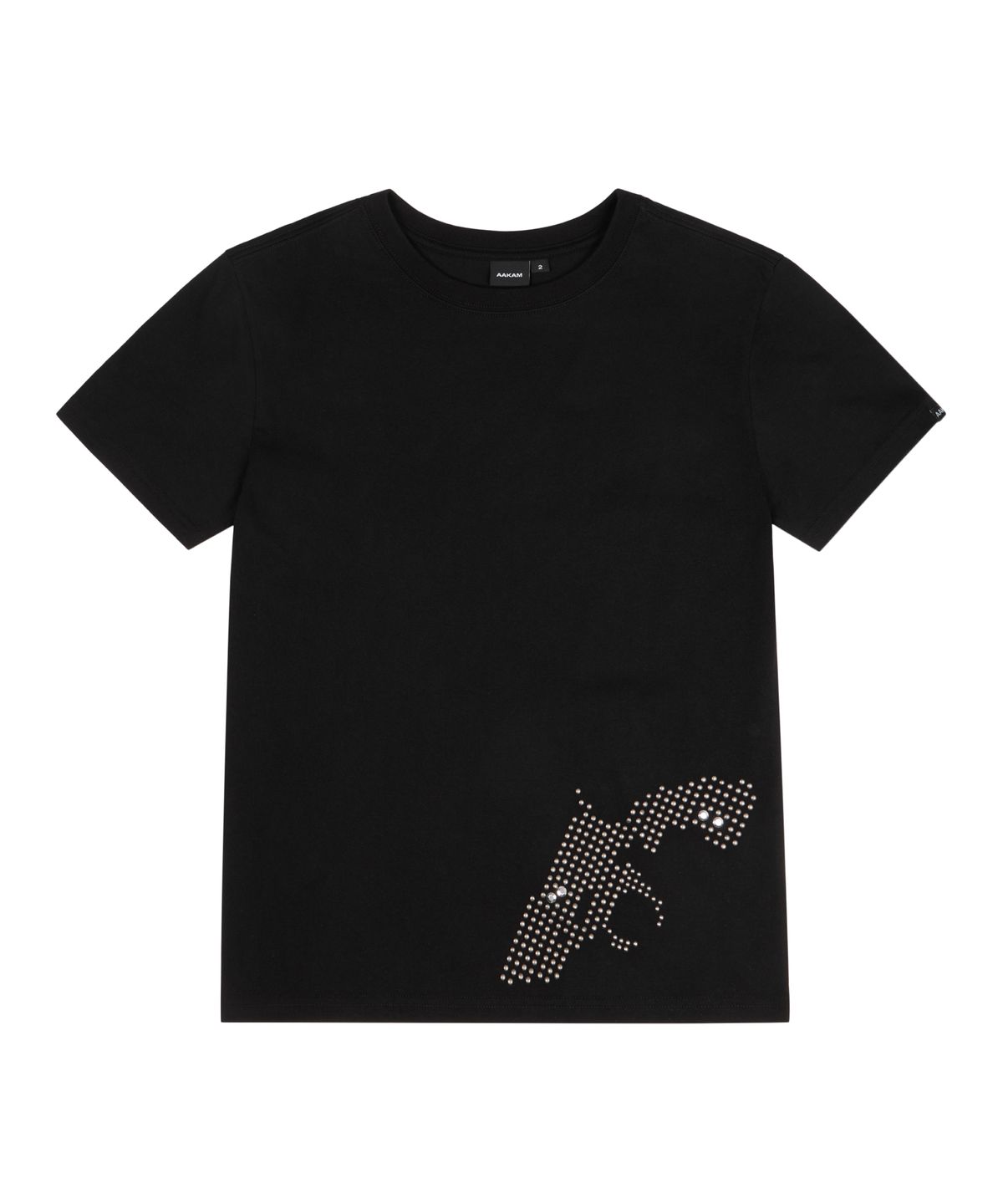 아캄(AAKAM) Studded Pistol Half Top (Black)