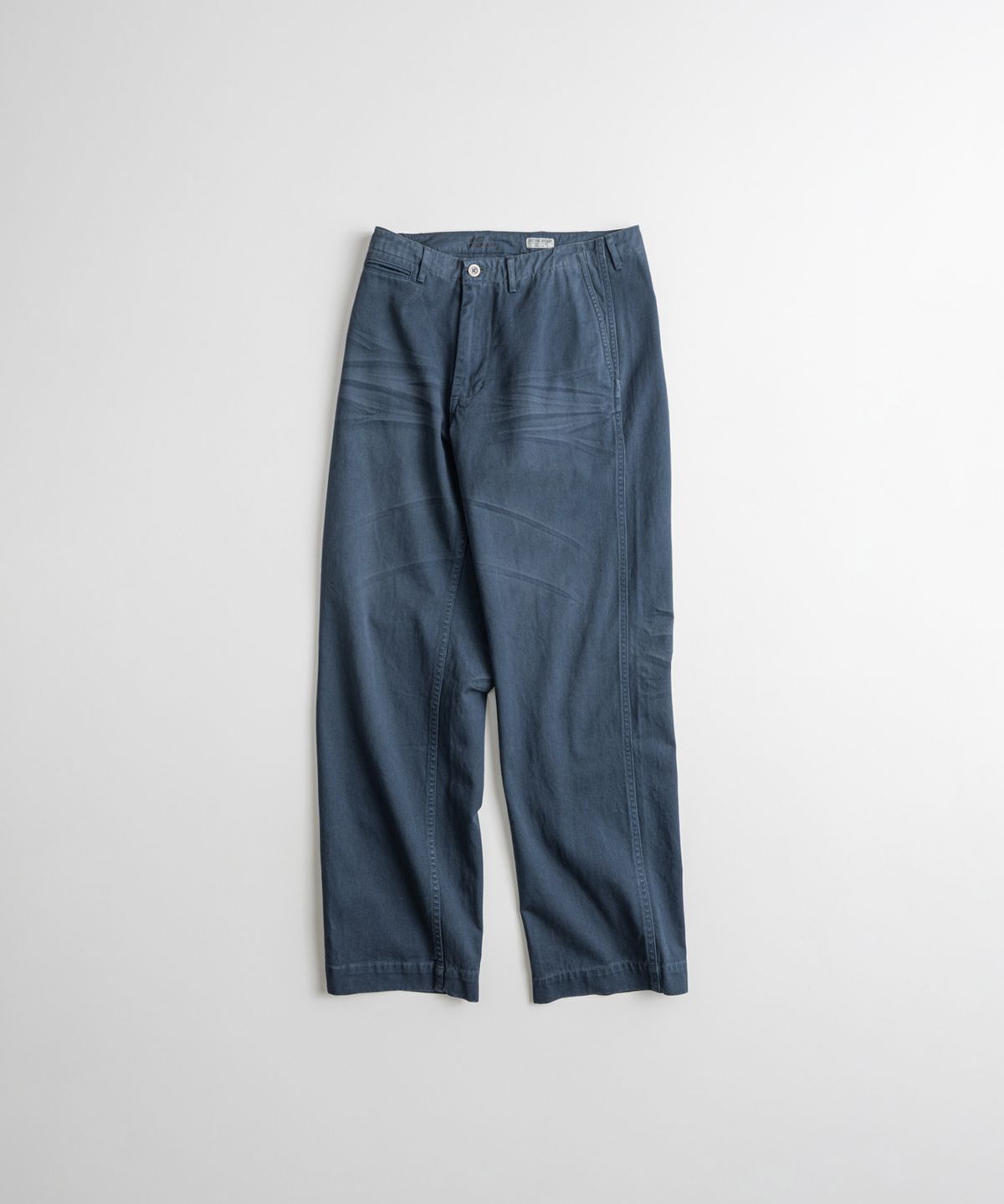 비헤비어(BEHEAVYER) USED 1942 CHINO TROUSERS navy