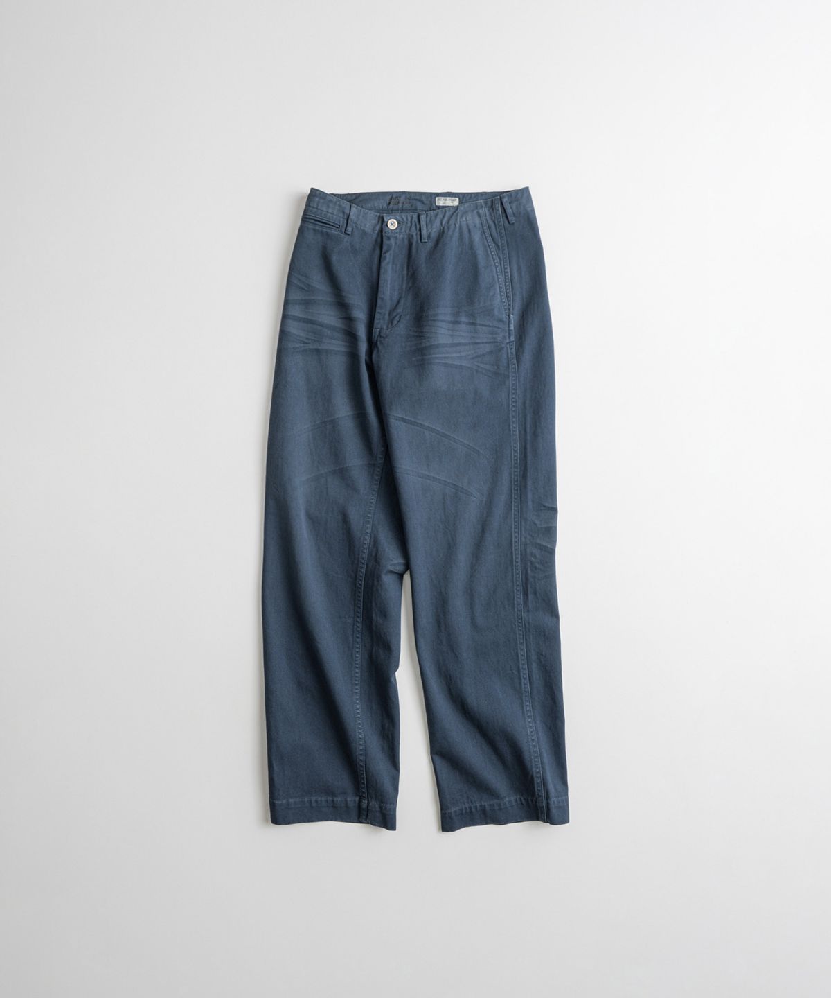 비헤비어(BEHEAVYER) USED 1942 CHINO TROUSERS navy