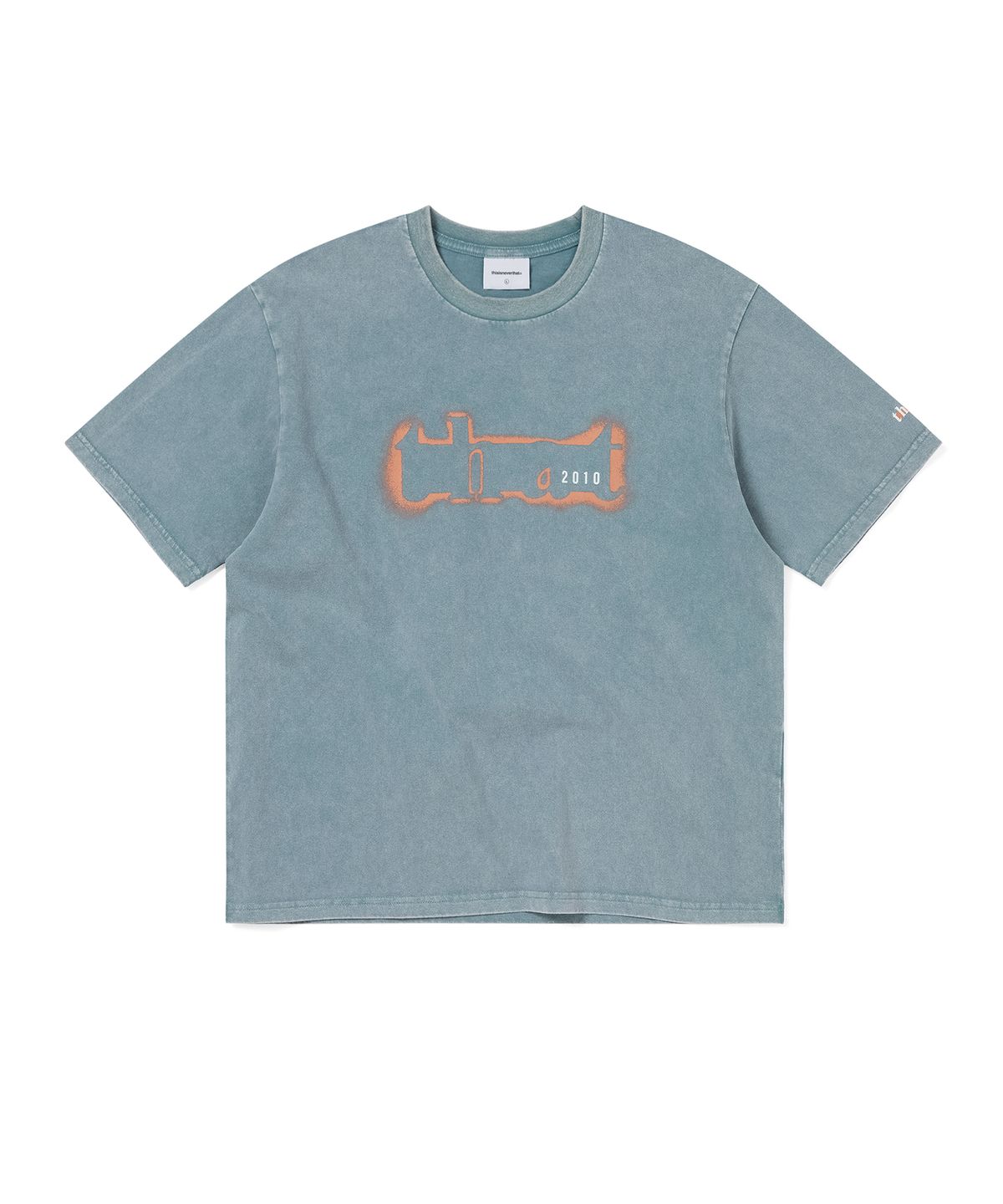 디스이즈네버댓(THISISNEVERTHAT) that 2010 Cropped Tee Teal