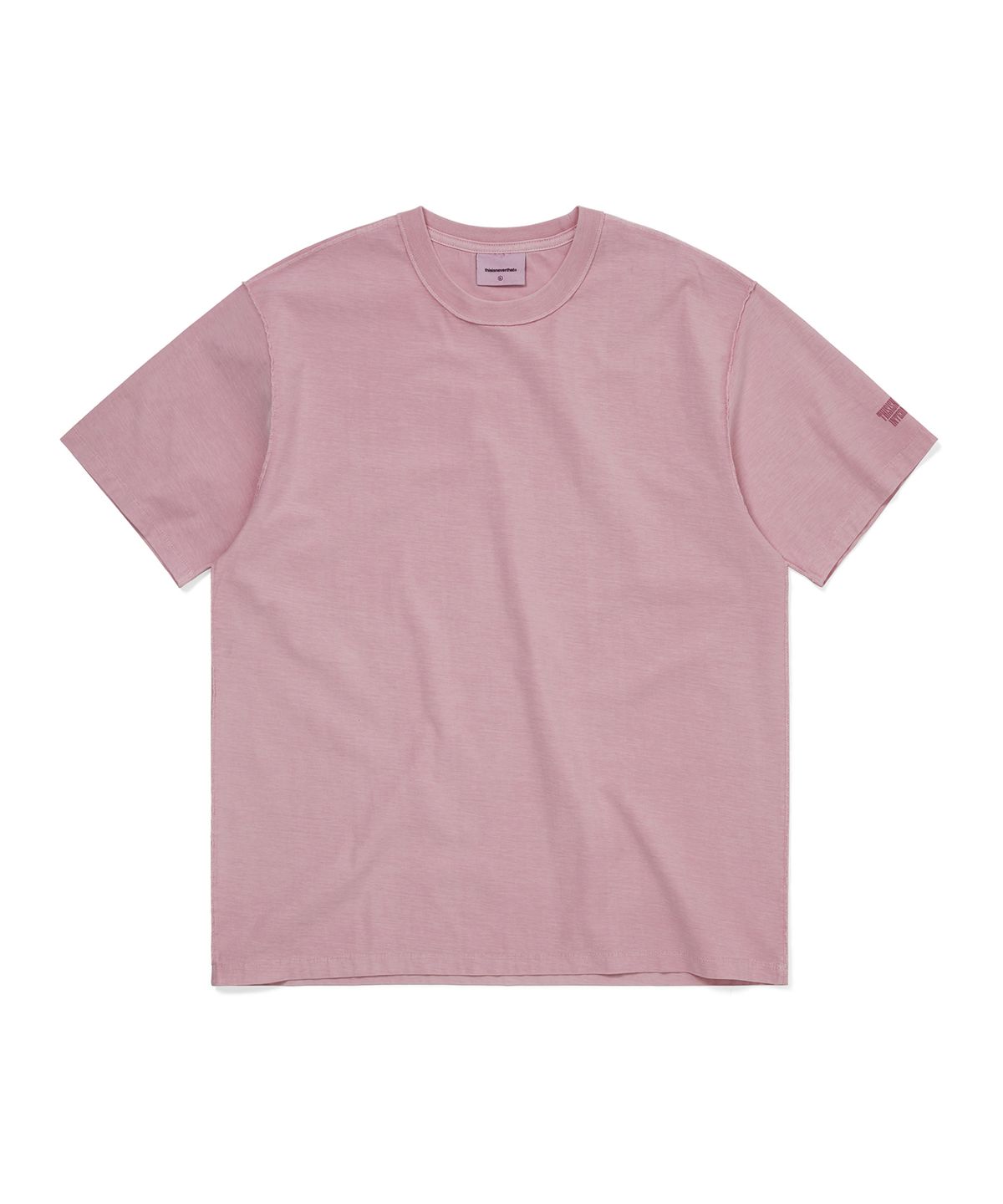 디스이즈네버댓(THISISNEVERTHAT) Overdyed Reverse Tee Pink