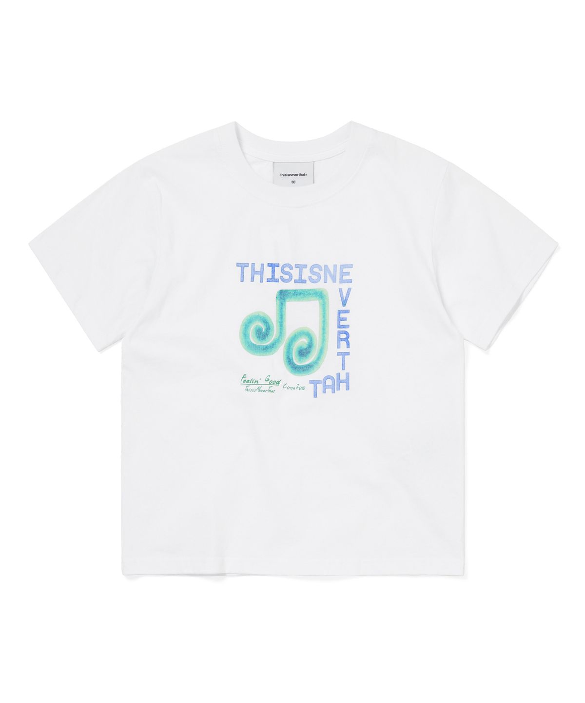 디스이즈네버댓(THISISNEVERTHAT) Spiral Note W Tee White