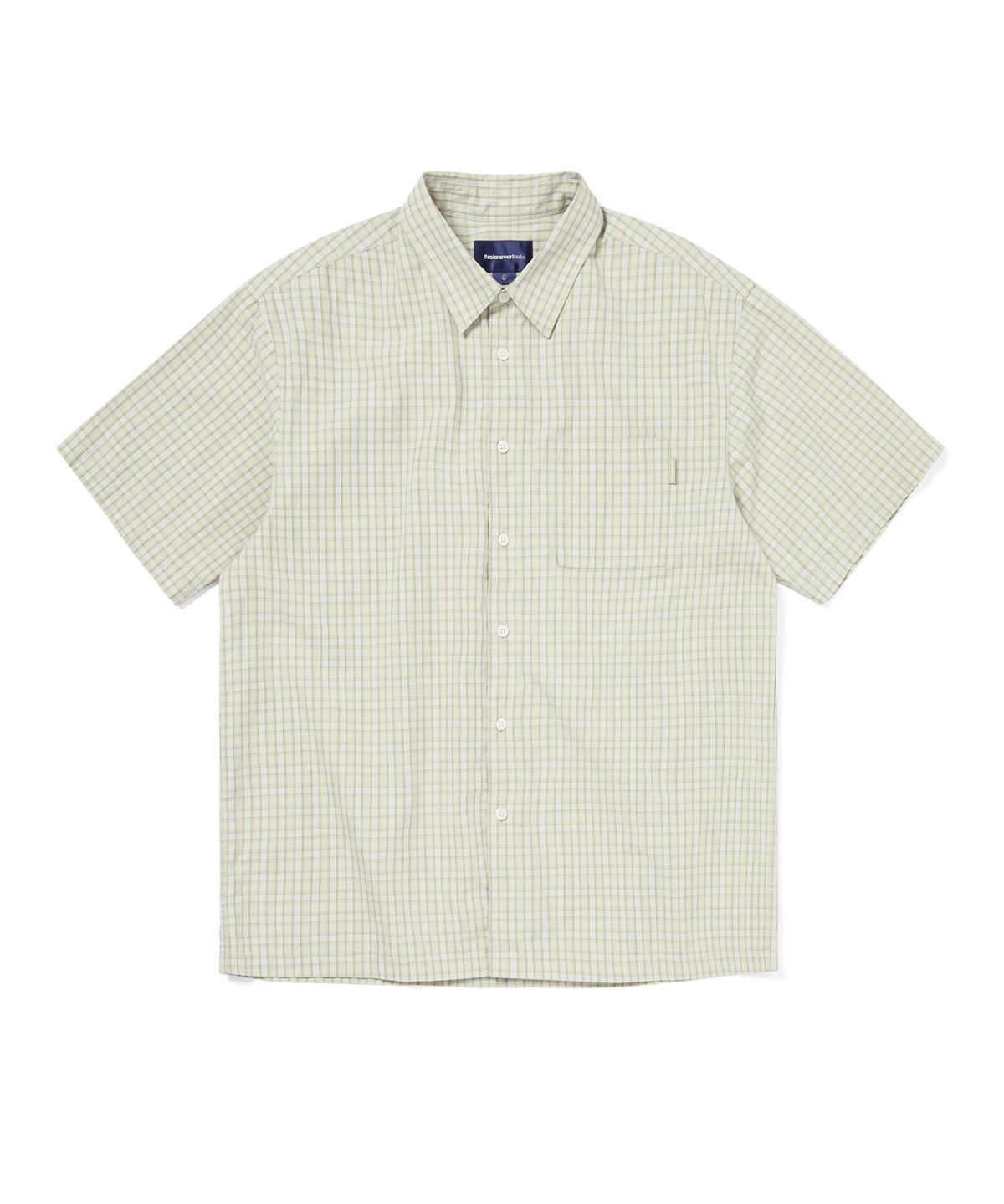 디스이즈네버댓(THISISNEVERTHAT) Check S/S Shirt Lemon