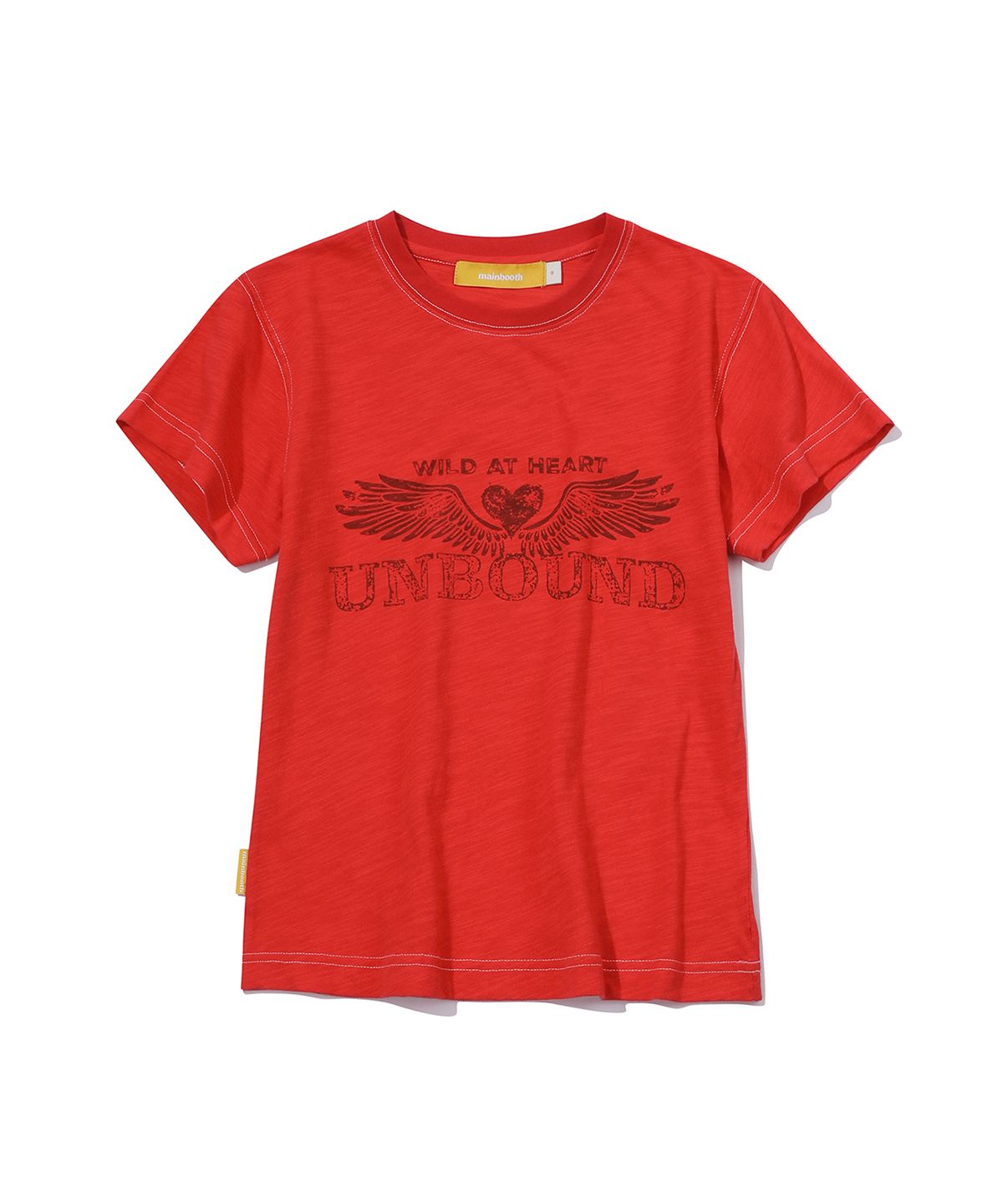 메인부스(MAINBOOTH) Heartwing T-shirt(RED)