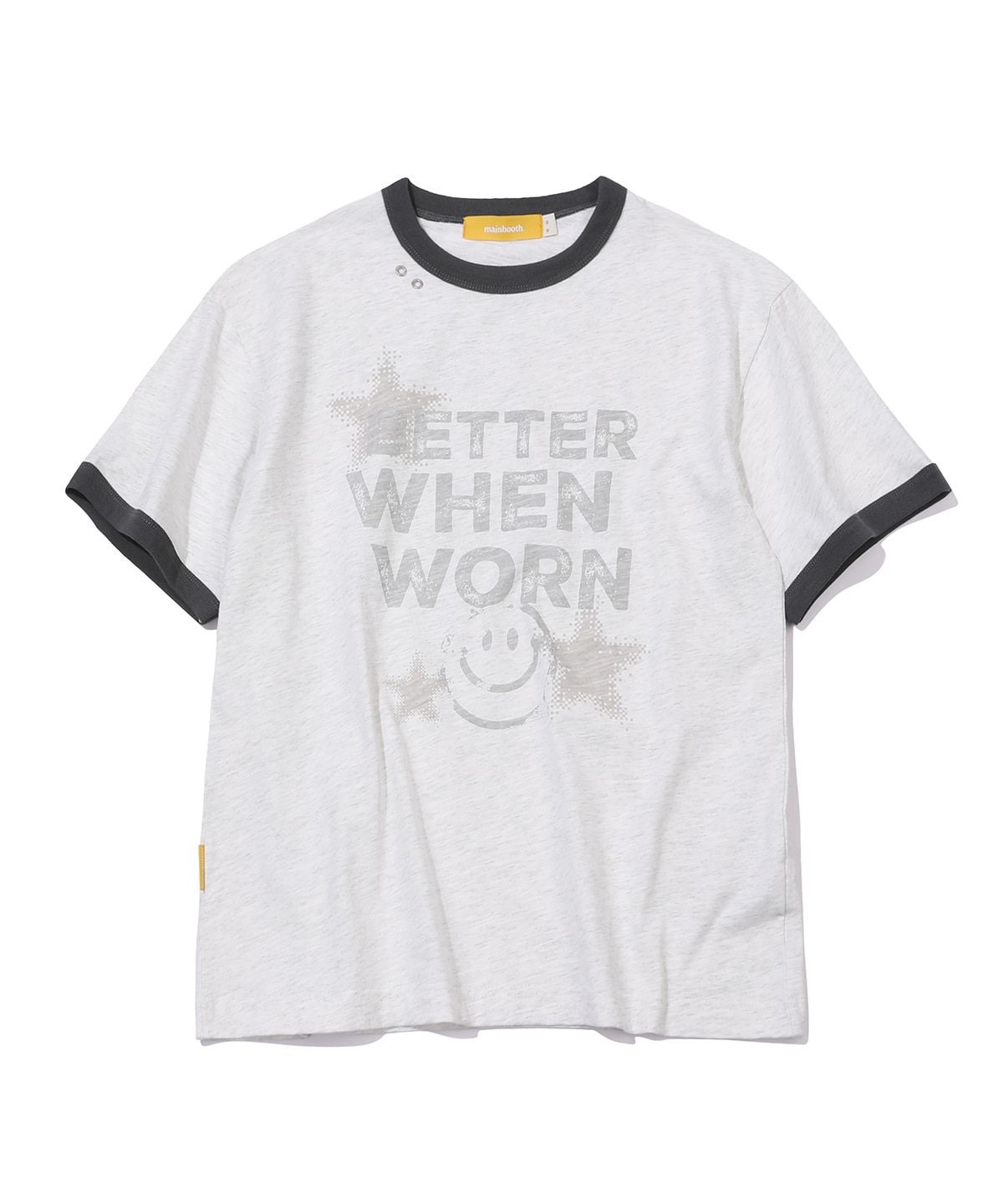메인부스(MAINBOOTH) Better Smile T-shirt(1% MELANGE)