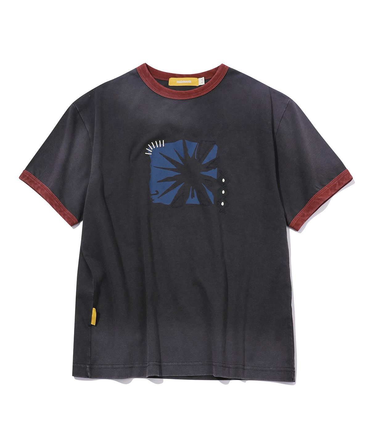 메인부스(MAINBOOTH) Sun Trace T-shirt(CHARCOAL)