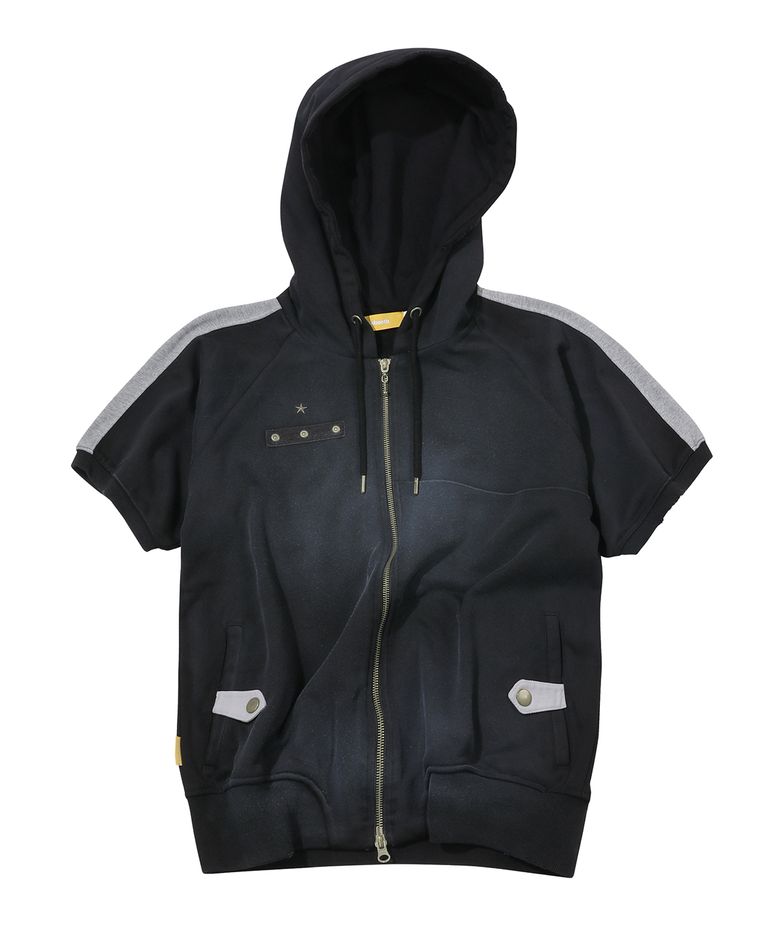 Chocolate Hood Zip-up(BLACK)