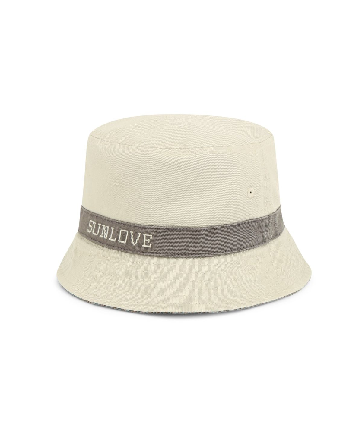썬러브투어(SUNLOVETOUR) Reversible Bucket Hat Ivory