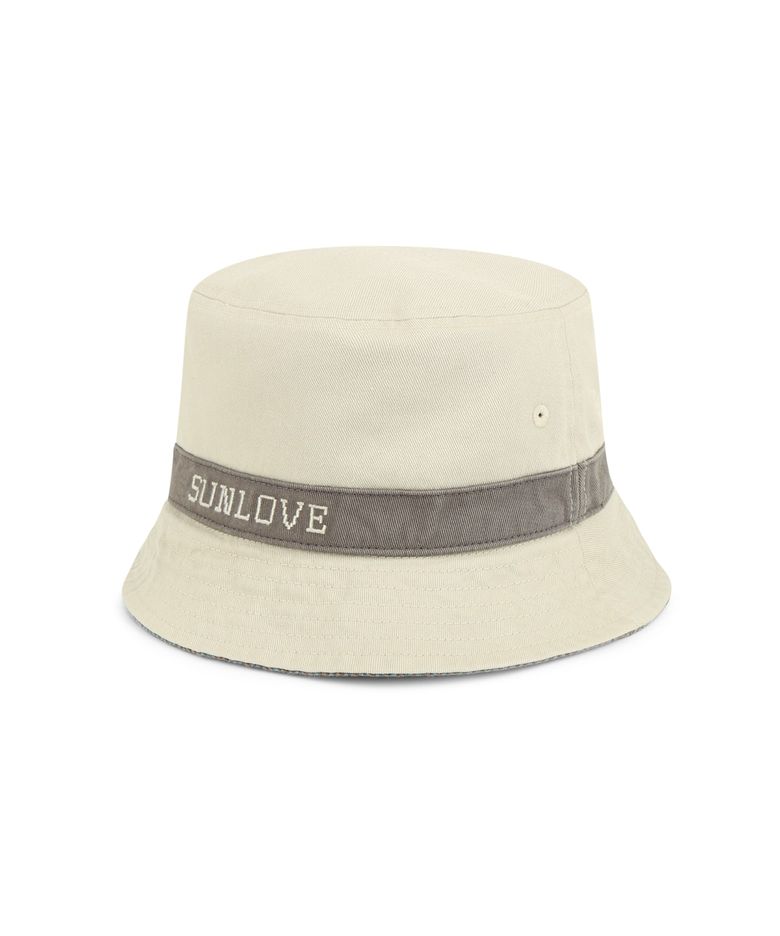 Reversible Bucket Hat Ivory