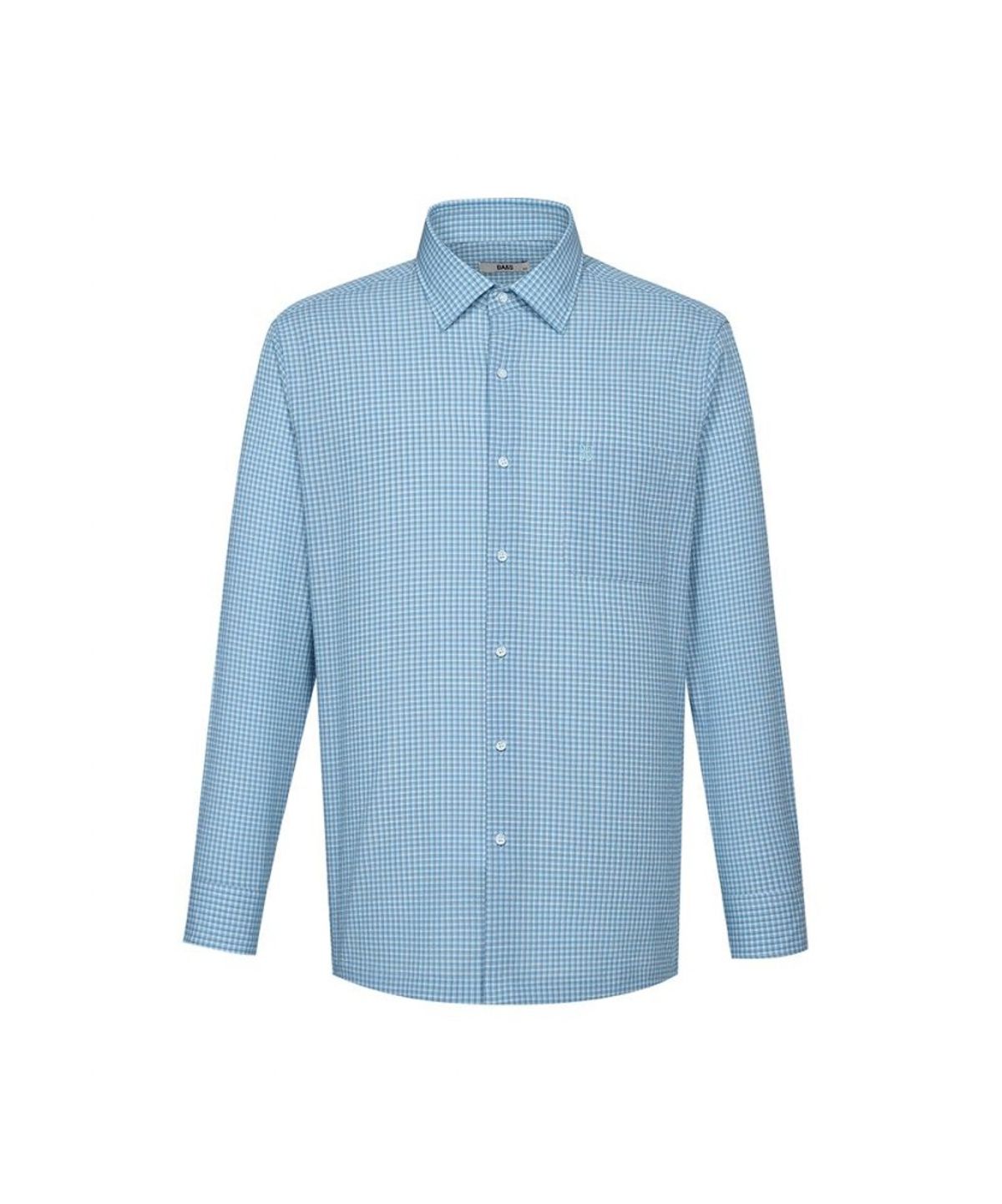 닥스셔츠(DAKS SHIRTS) 린넨혼방 마이크로체크 캐주얼 셔츠_DLS1SHCL105B1