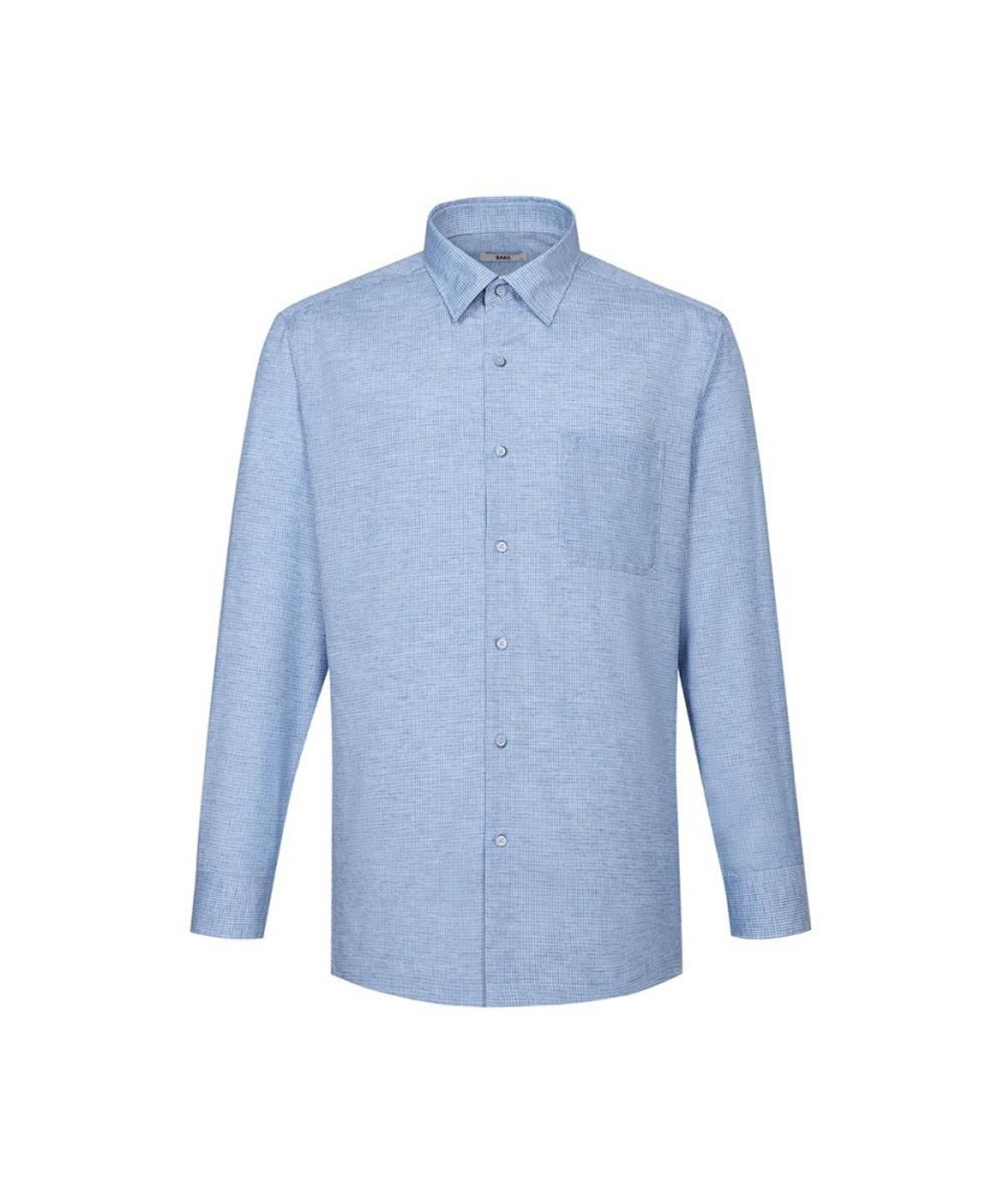 닥스셔츠(DAKS SHIRTS) 린넨혼방 마이크로패턴 캐주얼 셔츠_DLS3SHCL101B1