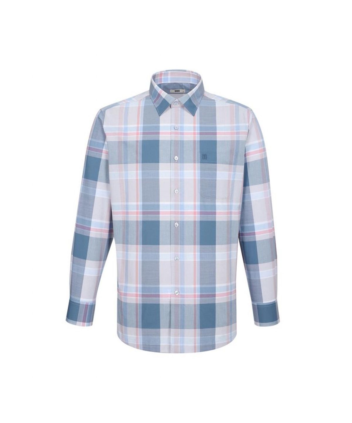 닥스셔츠(DAKS SHIRTS) 코튼혼방 스몰체크 셔츠 레귤러핏 핑크_DLP2SHCL131P1