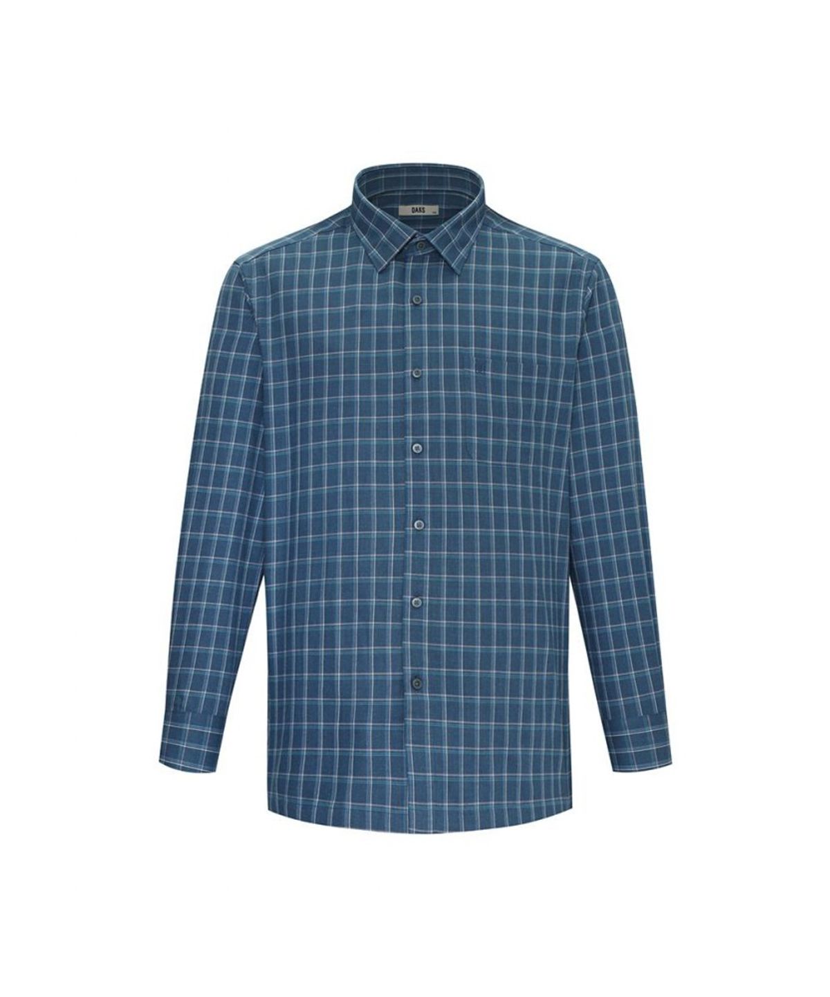 닥스셔츠(DAKS SHIRTS) 면혼방 스몰 체크 캐주얼 긴팔셔츠_DLA2SHCL111N1
