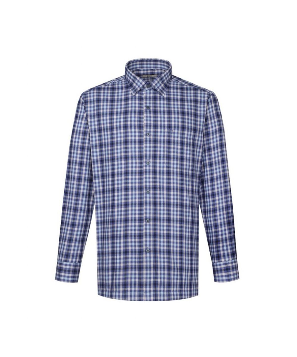 닥스셔츠(DAKS SHIRTS) 면혼방 스몰 체크 캐주얼 셔츠 레귤러핏_DLA2SHCL114N1