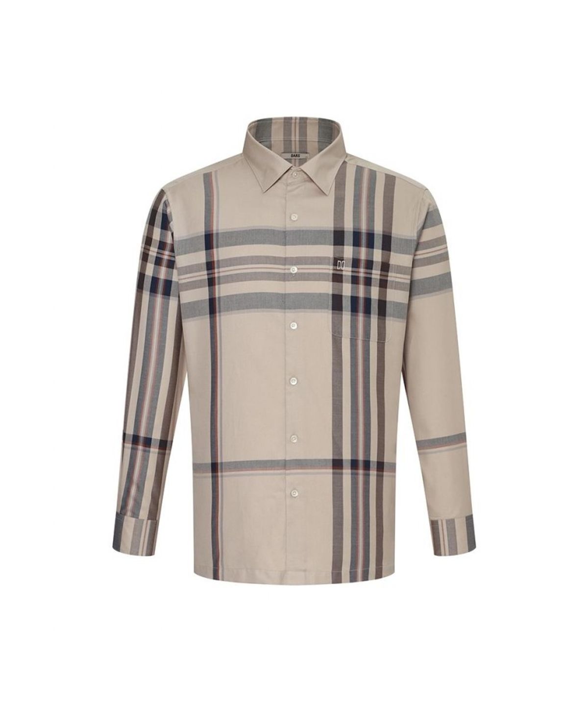 닥스셔츠(DAKS SHIRTS) 이지케어 면혼방 슈퍼빅체크 셔츠 레귤러핏_DLA1SHCL102I1