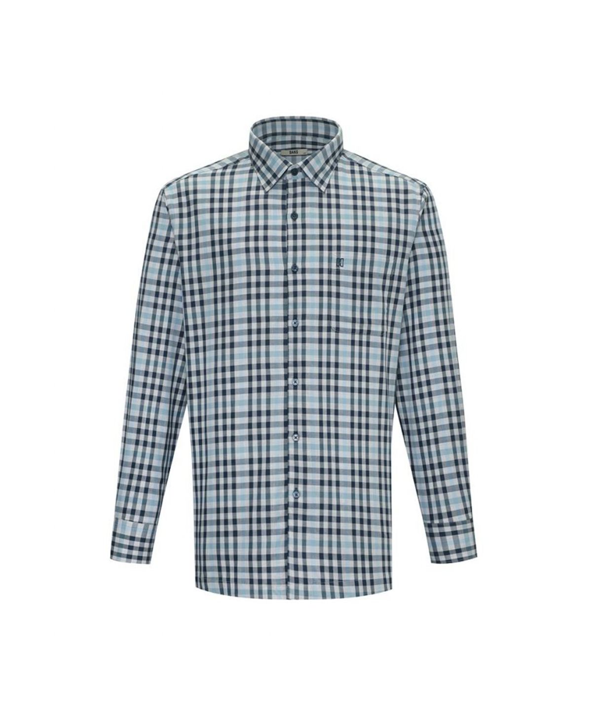 닥스셔츠(DAKS SHIRTS) 코튼100 스몰체크 캐주얼 셔츠_DLA3SHCL110G1