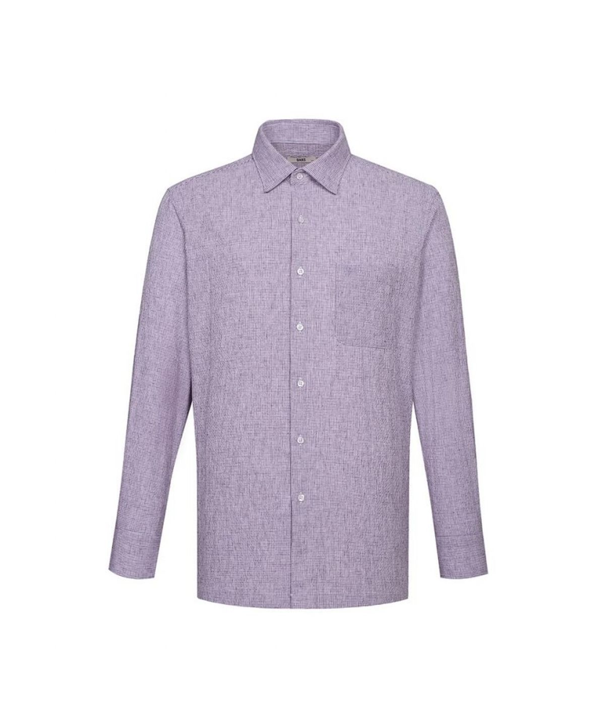 닥스셔츠(DAKS SHIRTS) 린넨혼방 셔츠 레귤러핏 바이올렛_DLS2SHCL102V1