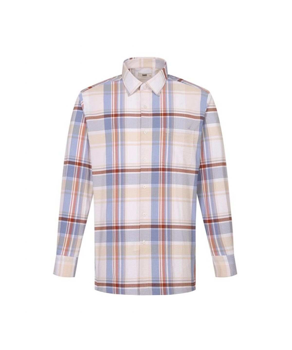 닥스셔츠(DAKS SHIRTS) 면혼방 스트레치 미디움체크 캐주얼셔츠 레귤러핏_DLS2SHCL430I1