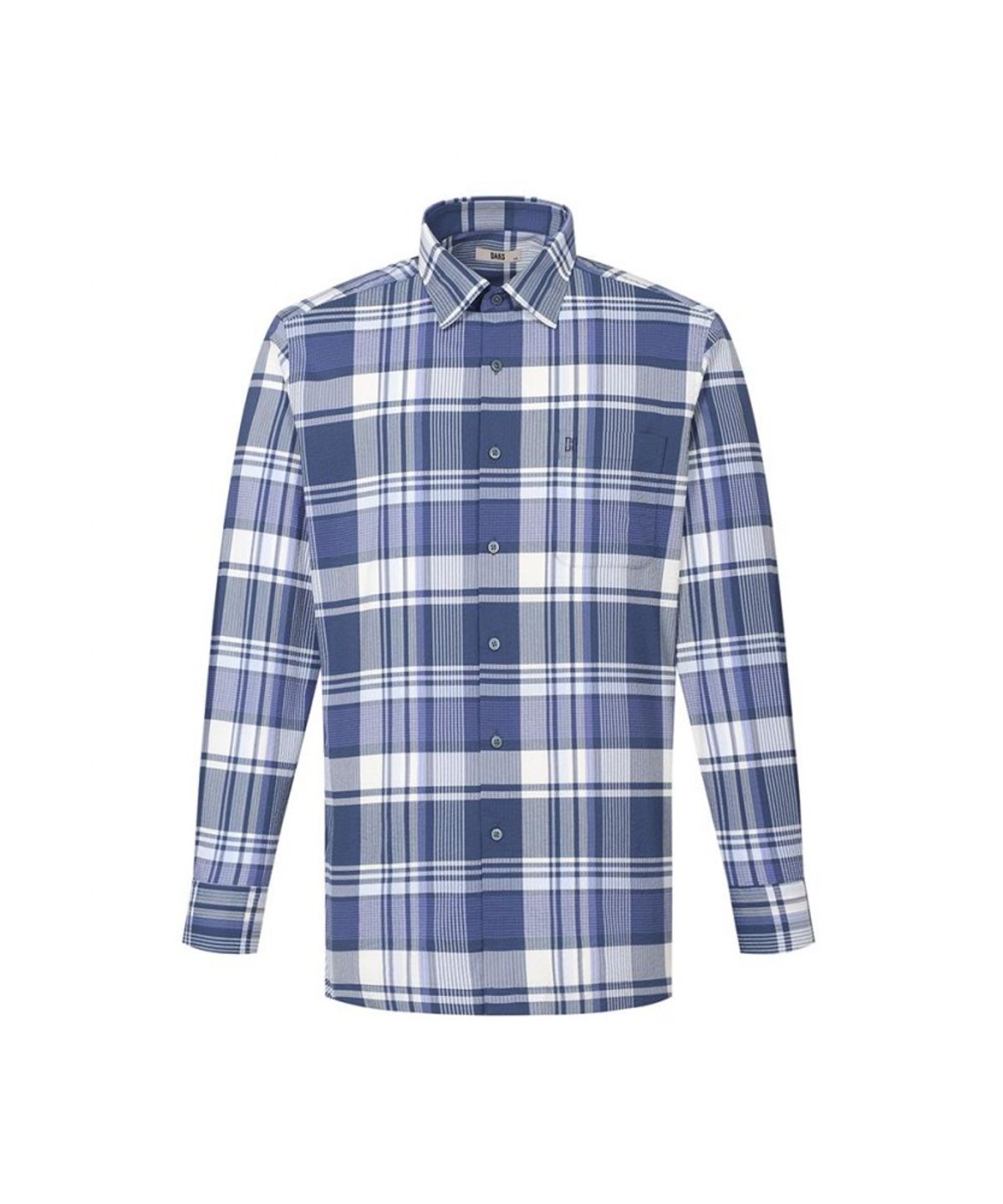 닥스셔츠(DAKS SHIRTS) 면혼방 스트레치 미디움체크 캐주얼셔츠 레귤러핏_DLS2SHCL430N1
