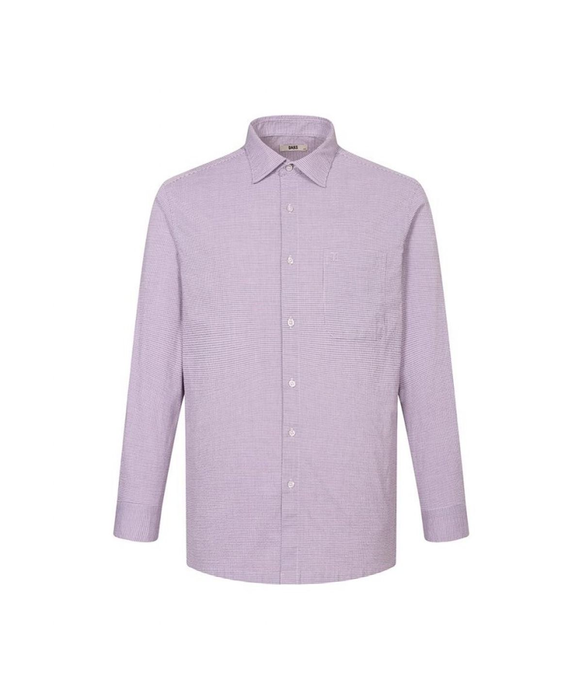 닥스셔츠(DAKS SHIRTS) 면혼방 스트레치 마이크로체크패턴 캐주얼셔츠 레귤러핏_DLS2SHCL403V1