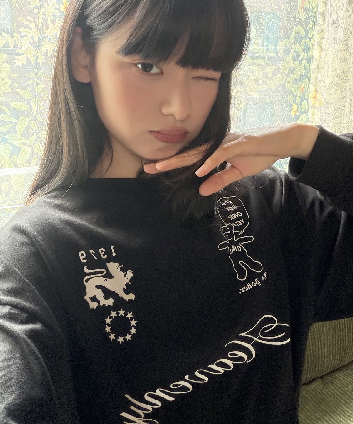 꼼파뇨(CPGN STUDIO) 헤븐 토이 롱슬리브 블랙